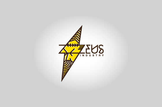 ZEUS人物闪电标志