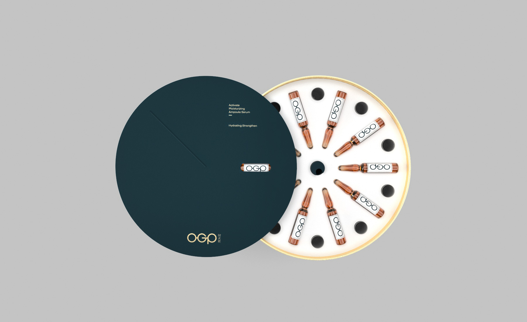 OGP时光肌品牌logo设计12