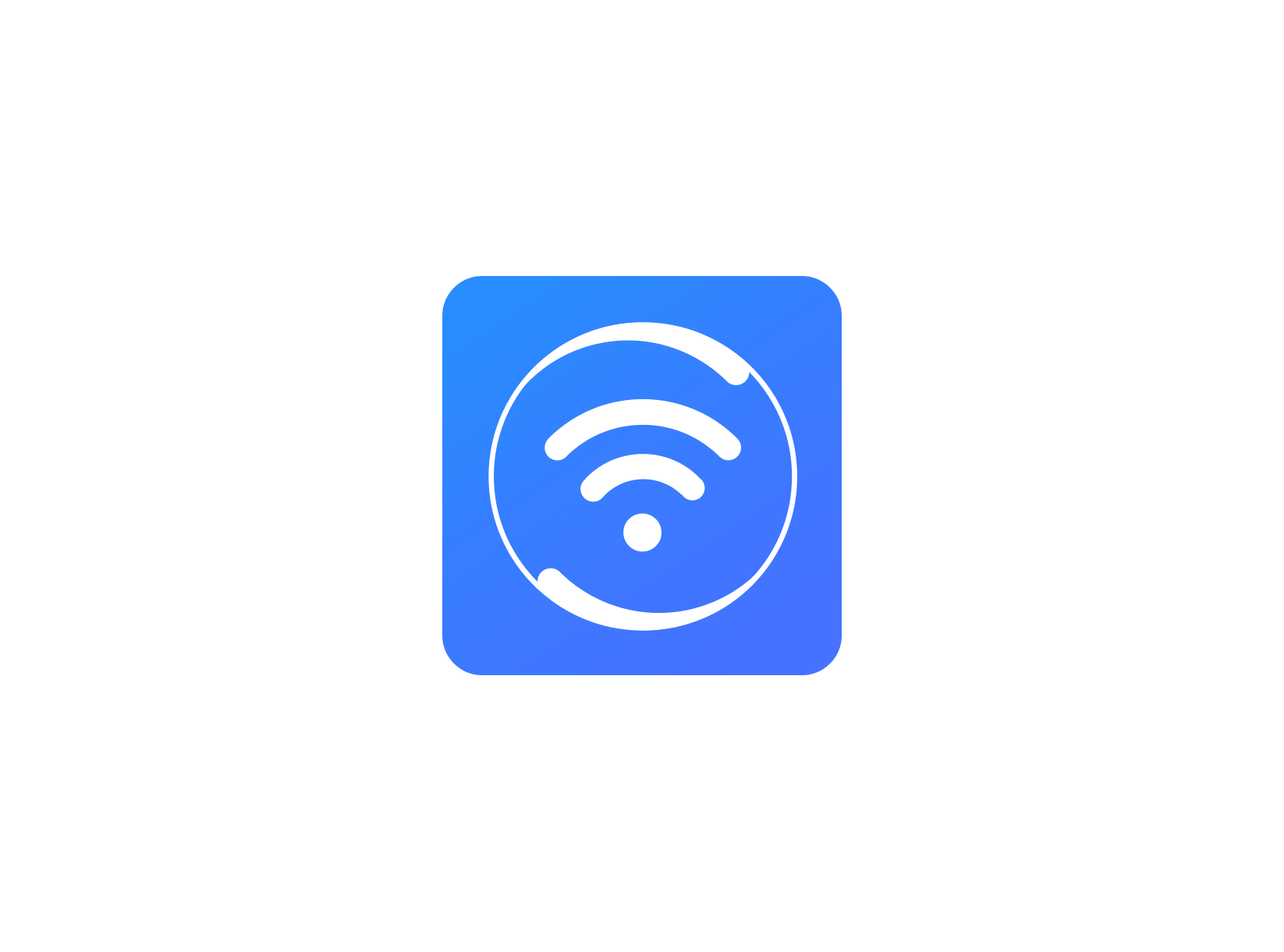 360免费WiFi ICON 图标标志