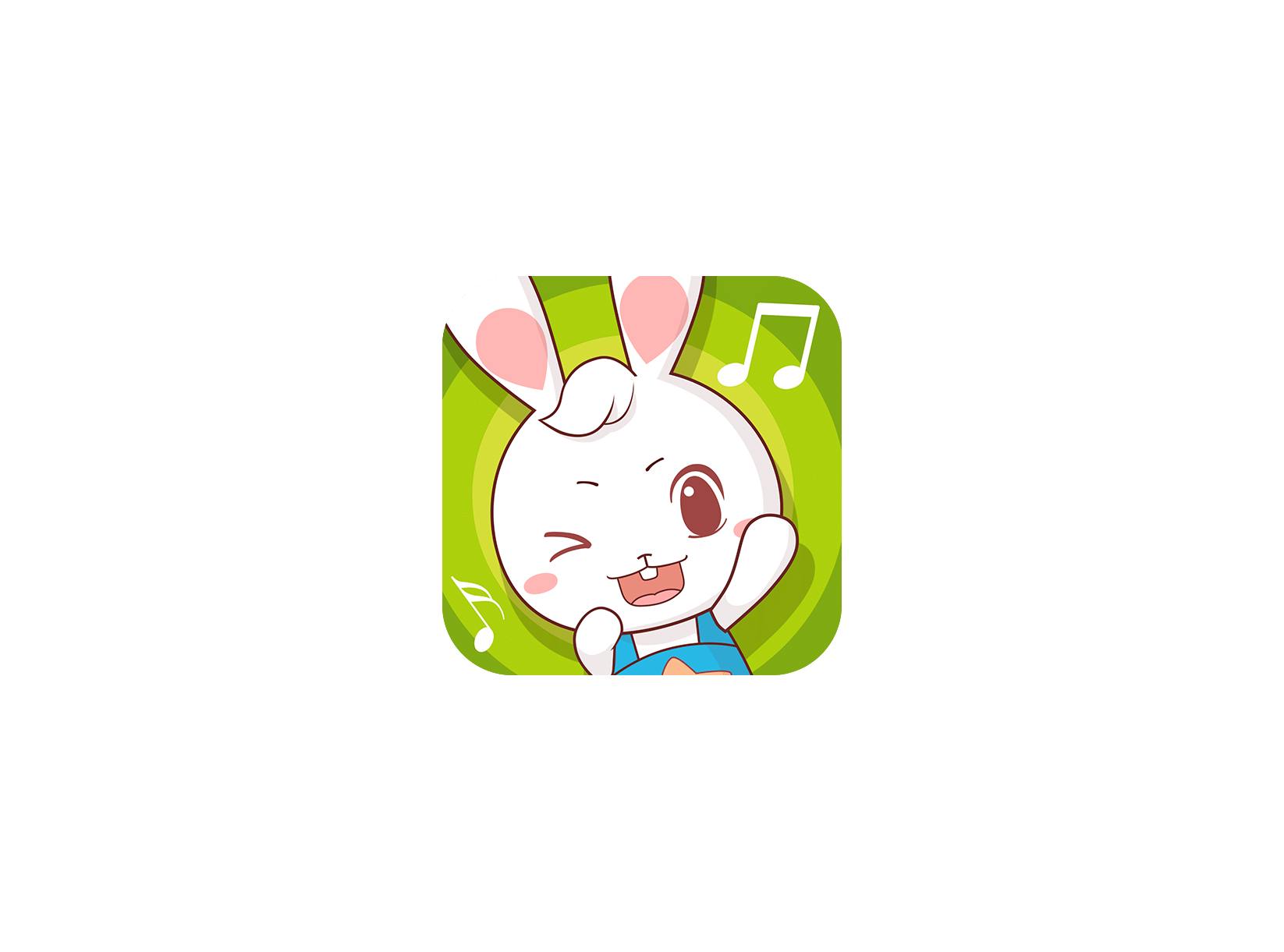兔兔儿歌 ICON 图标标志