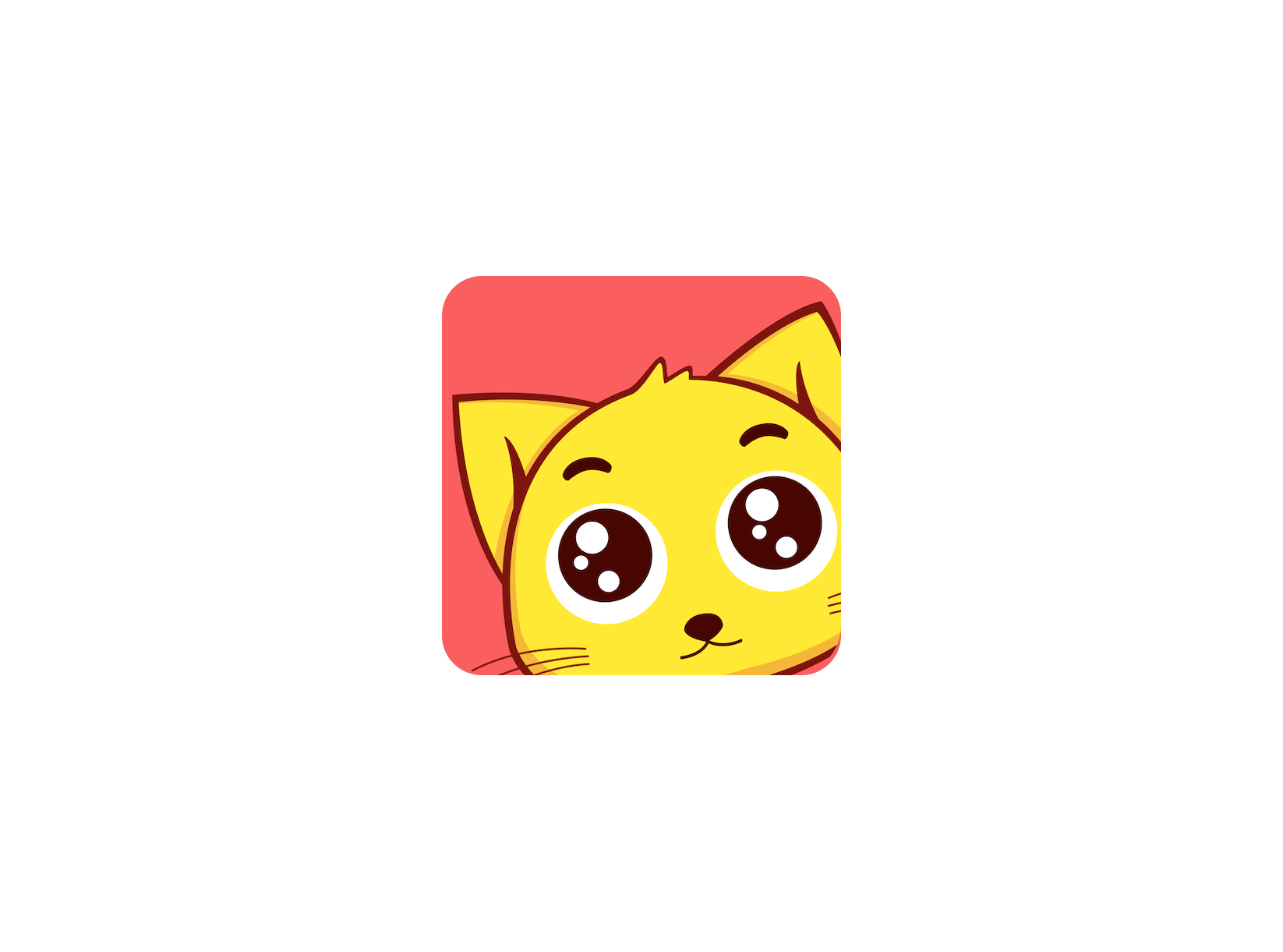 喵播美女直播 ICON 图标标志