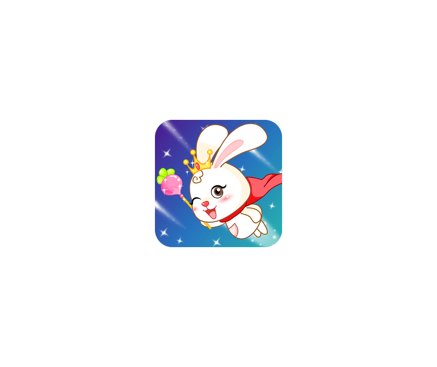 巴宾兔宝宝乐园 ICON 图标标志