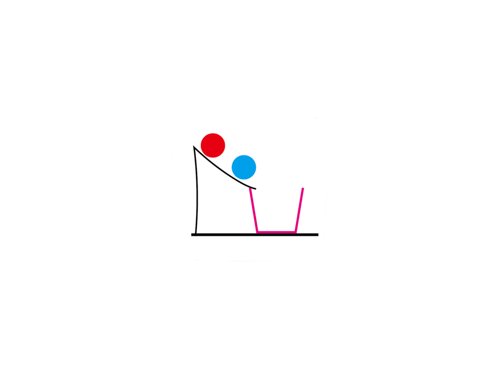 物理画线 ICON 图标标志
