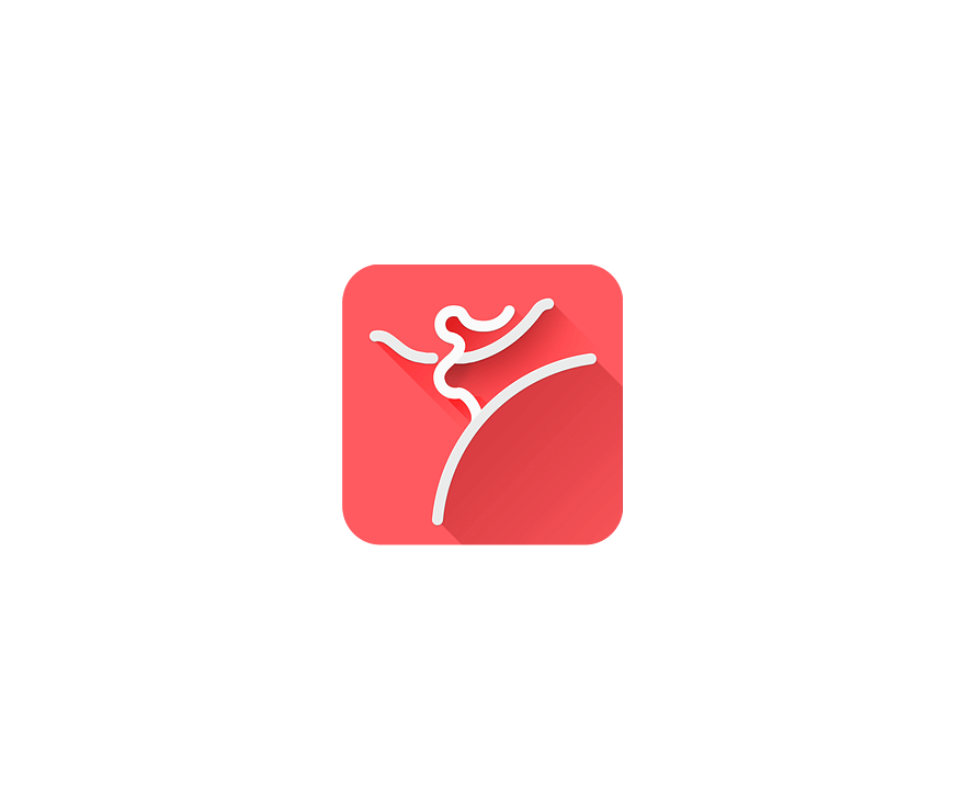 恰恰广场舞 ICON 图标标志