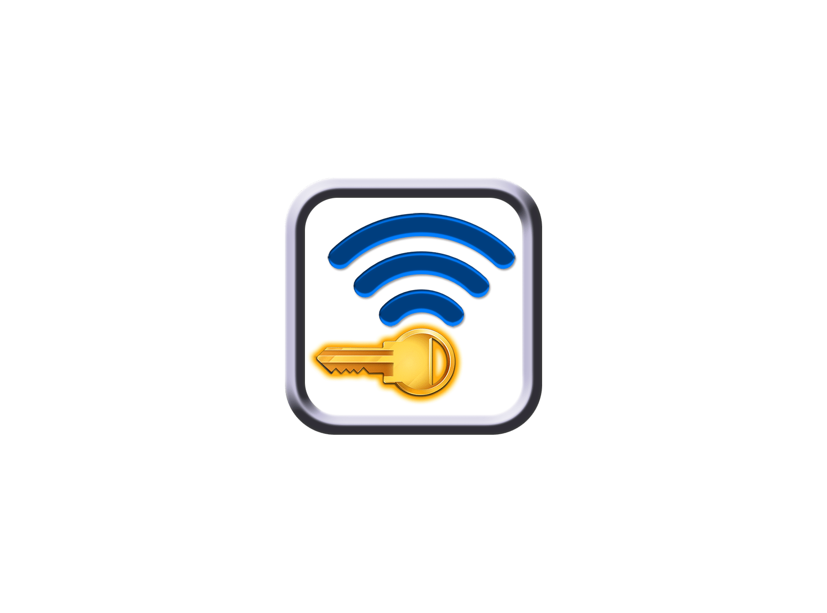 万能wifi密码钥匙 ICON 图标标志