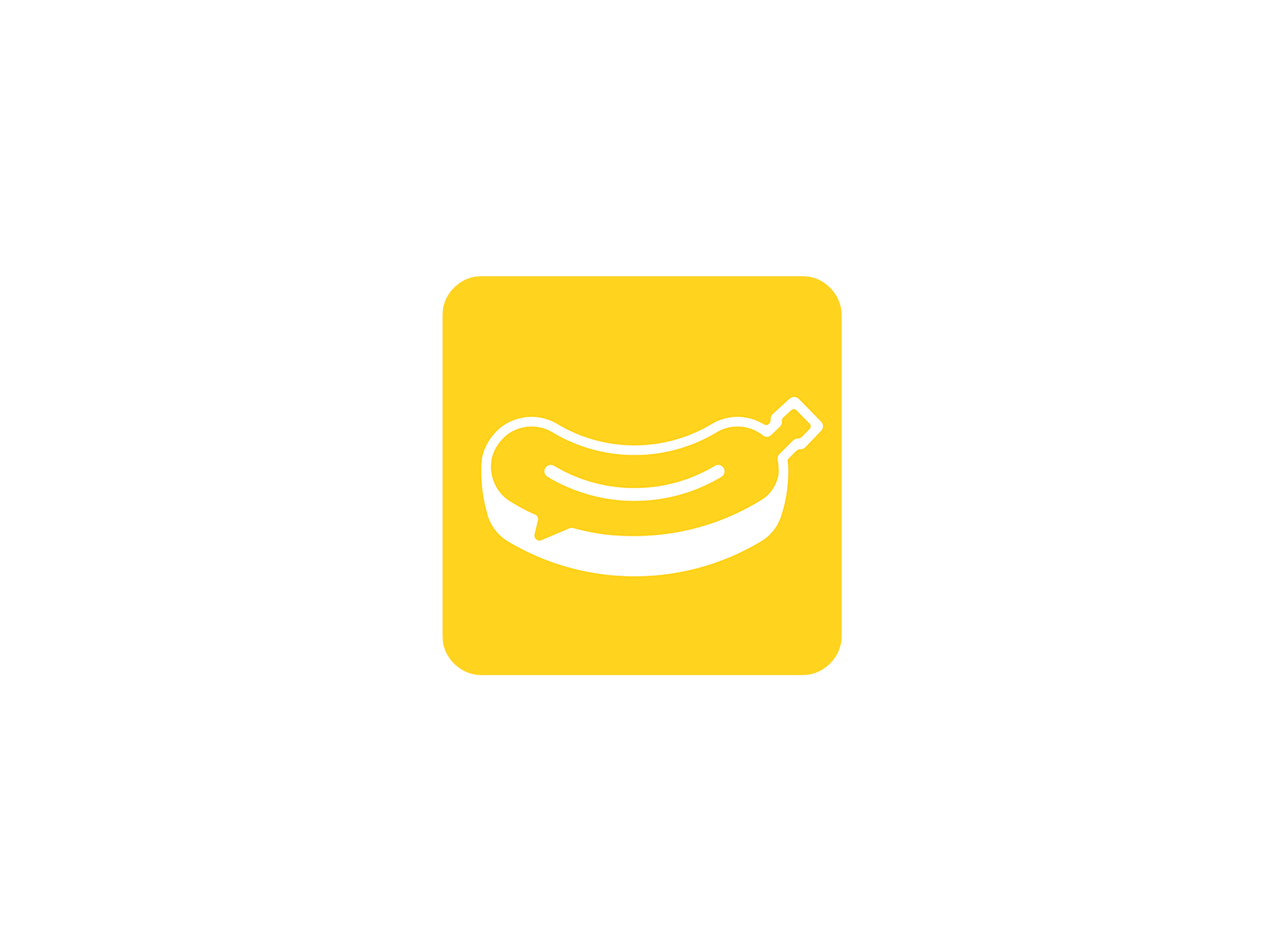 香蕉说 ICON 图标标志
