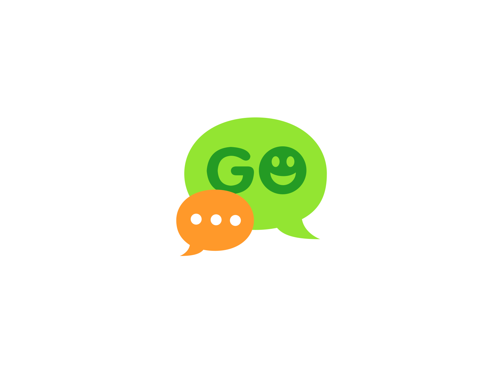 GO短信 ICON 图标标志