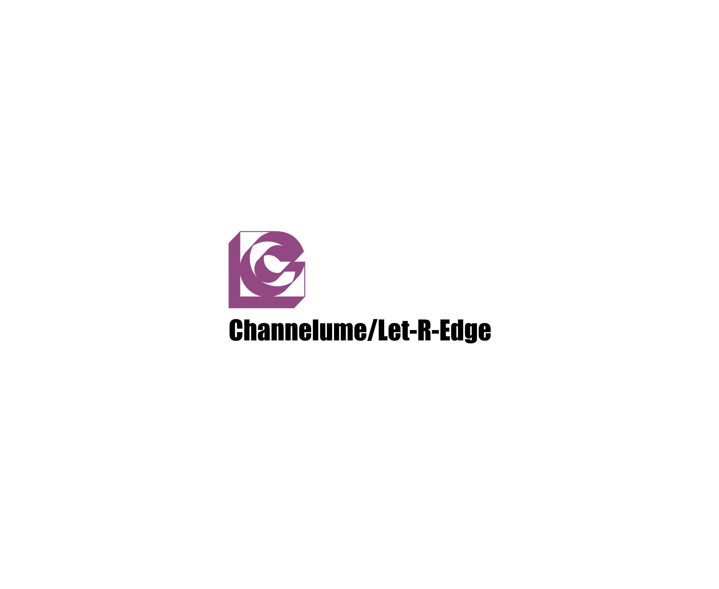 Channelume Let R Edge标志