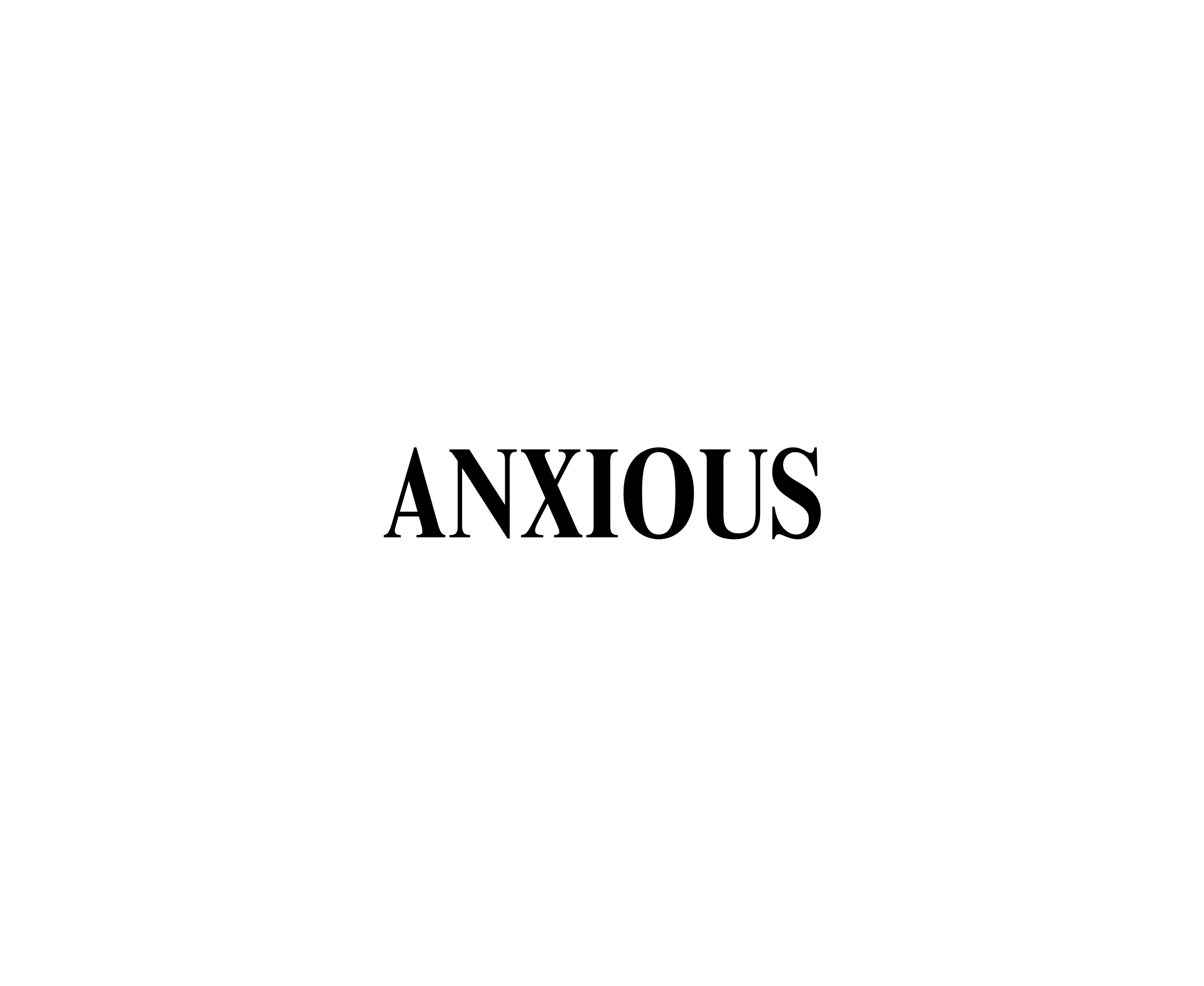Anxious标志