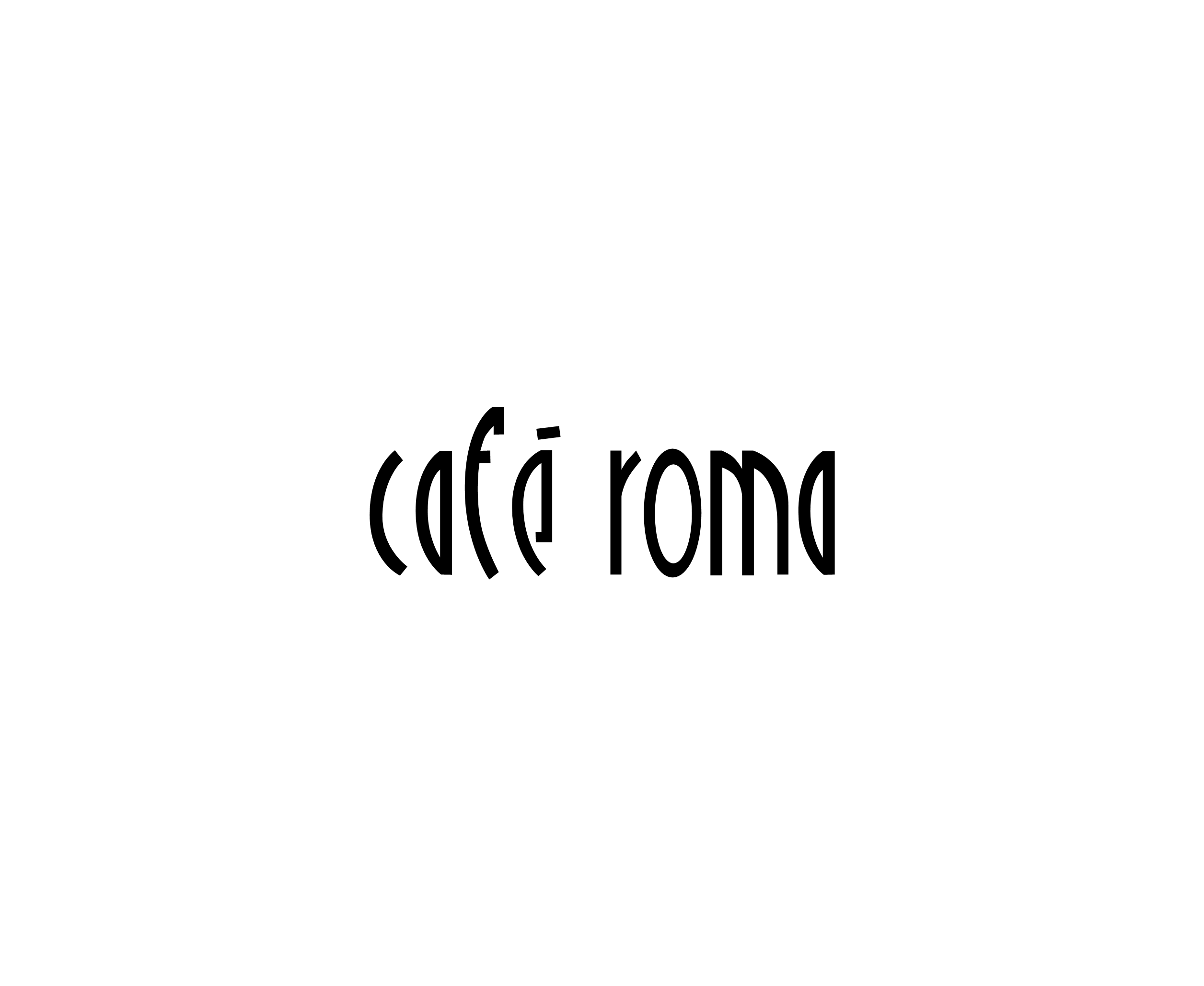 Cafe Roma标志