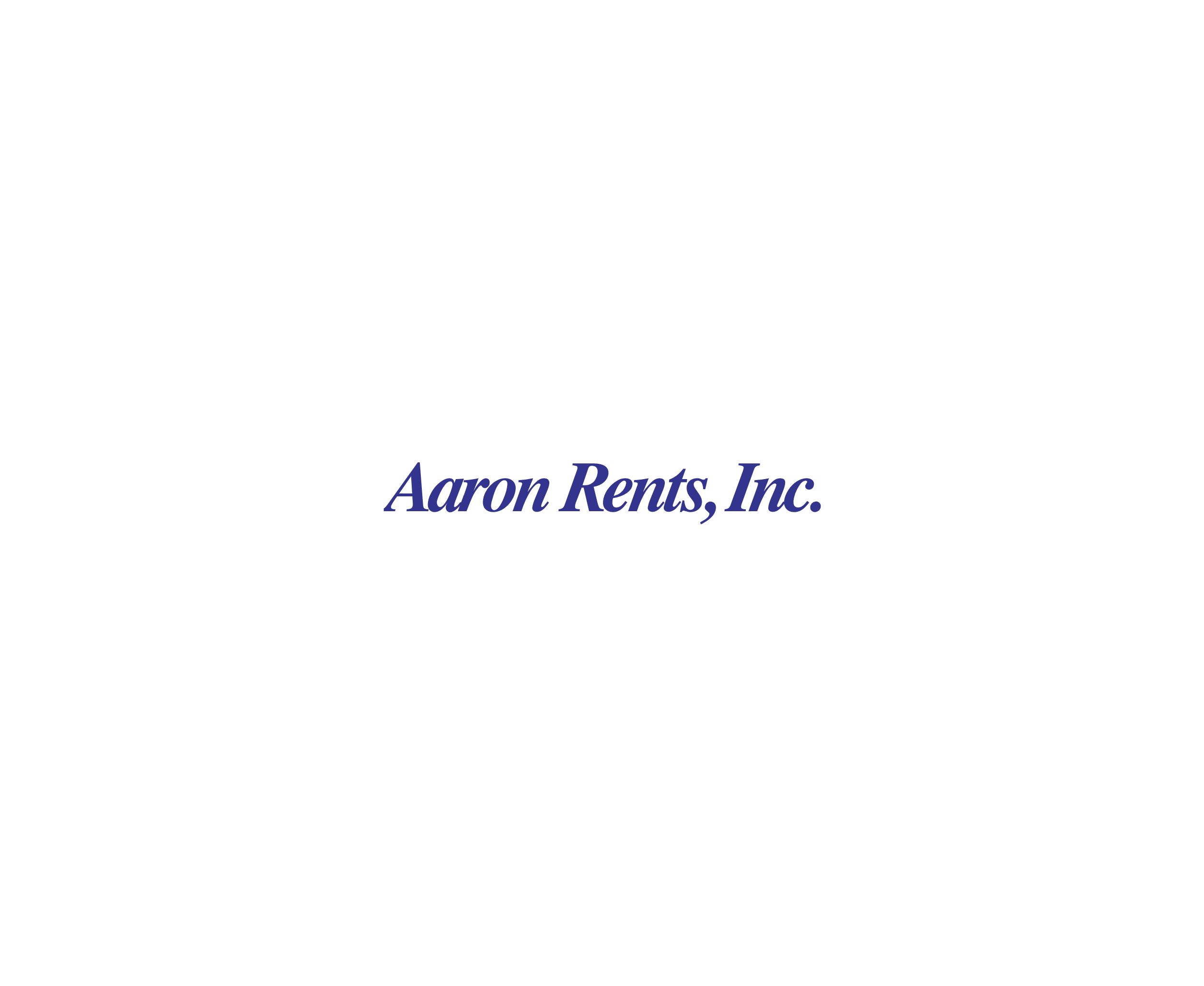 Aaron Rents标志
