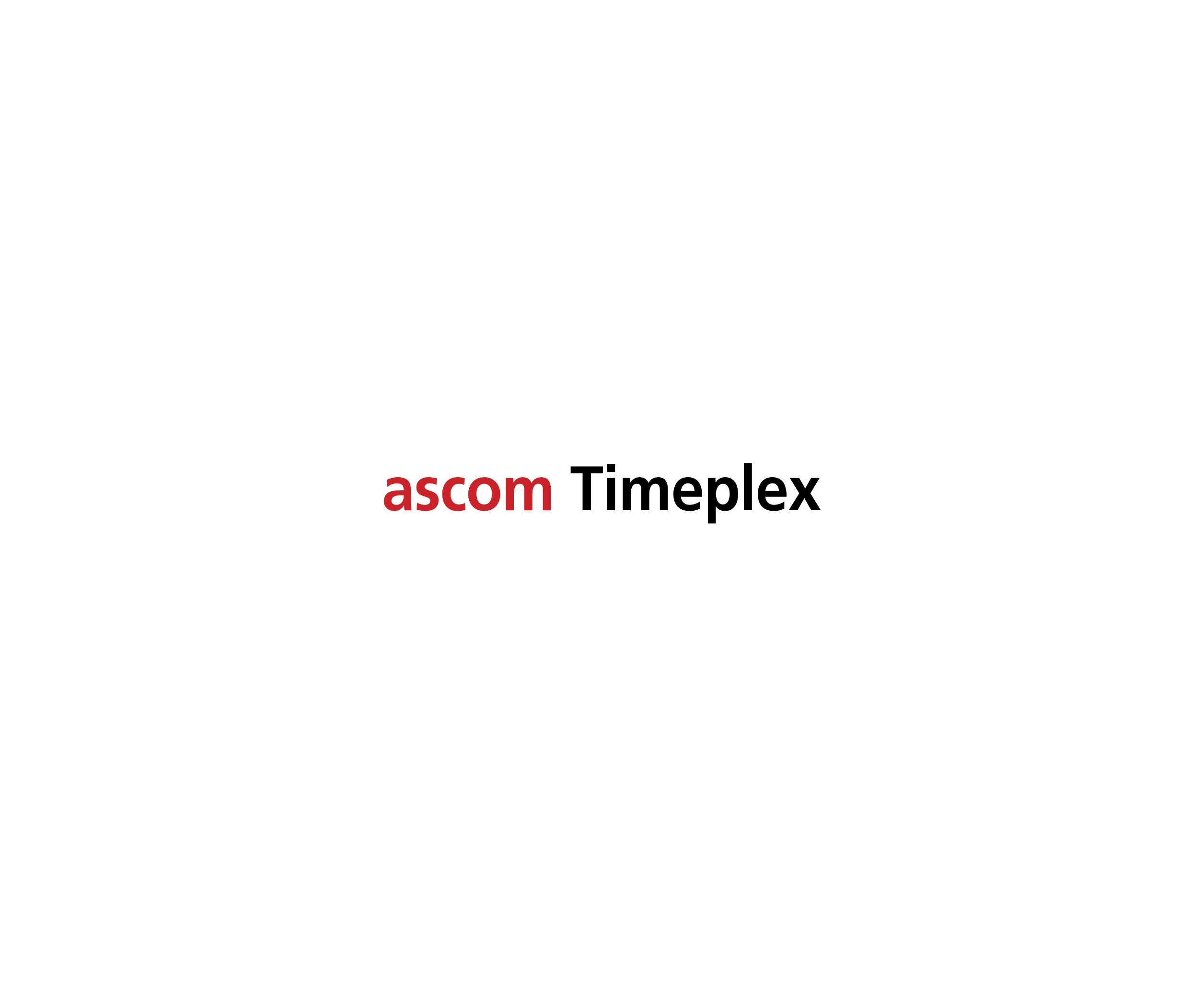 Ascom Timeplex 64009标志