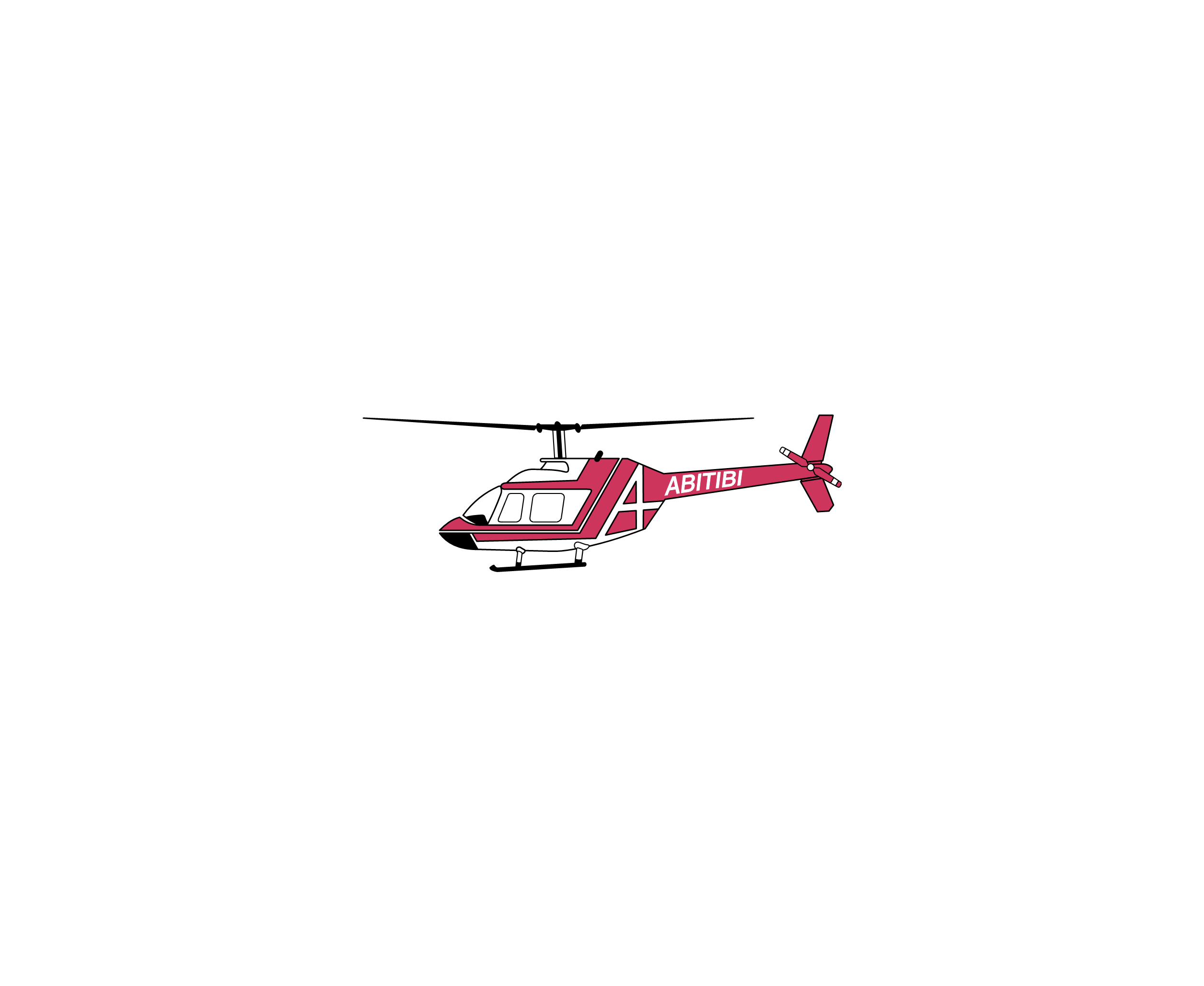 Abitibi Helicopteres标志