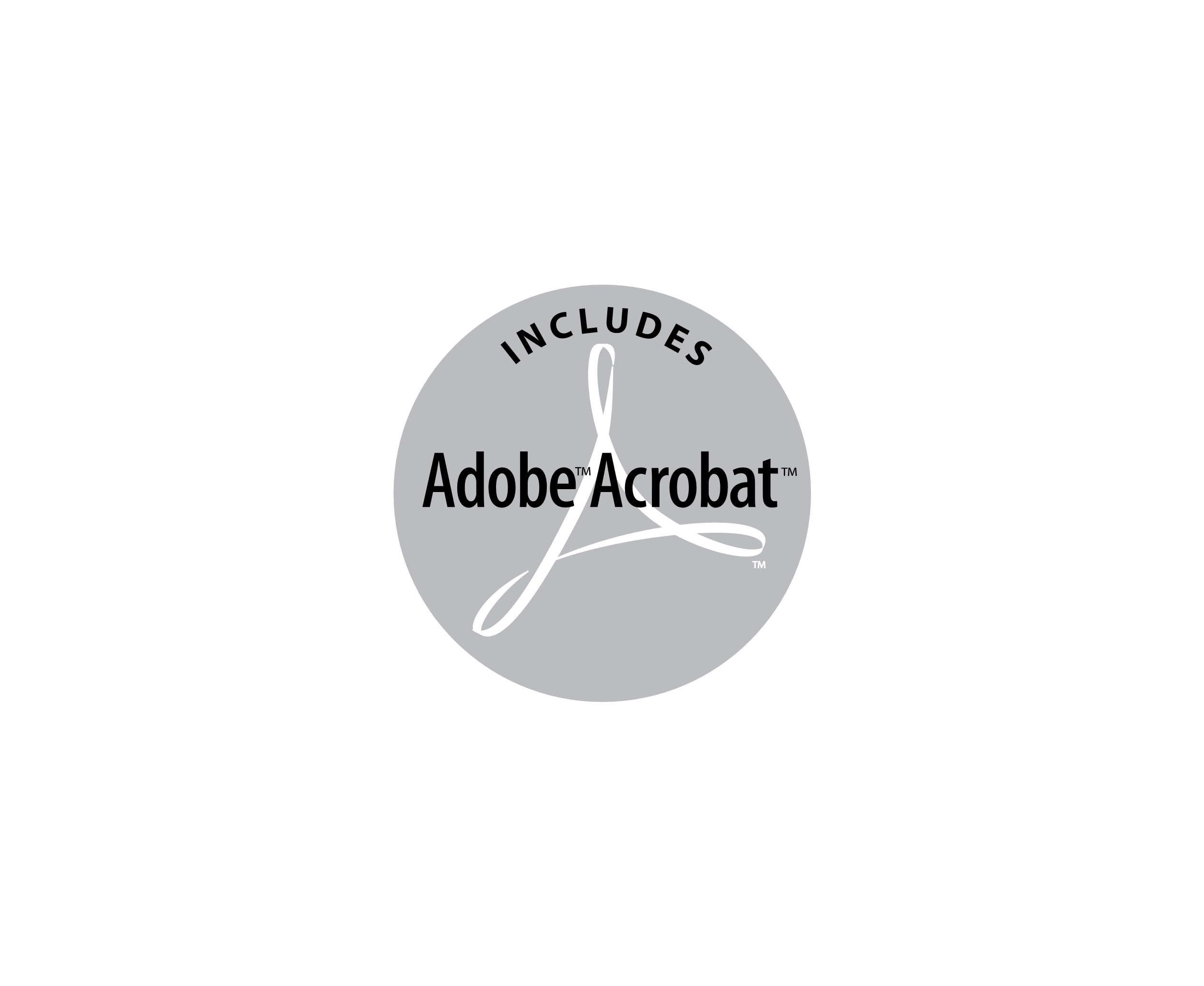 Adobe Acrobat Includes标志