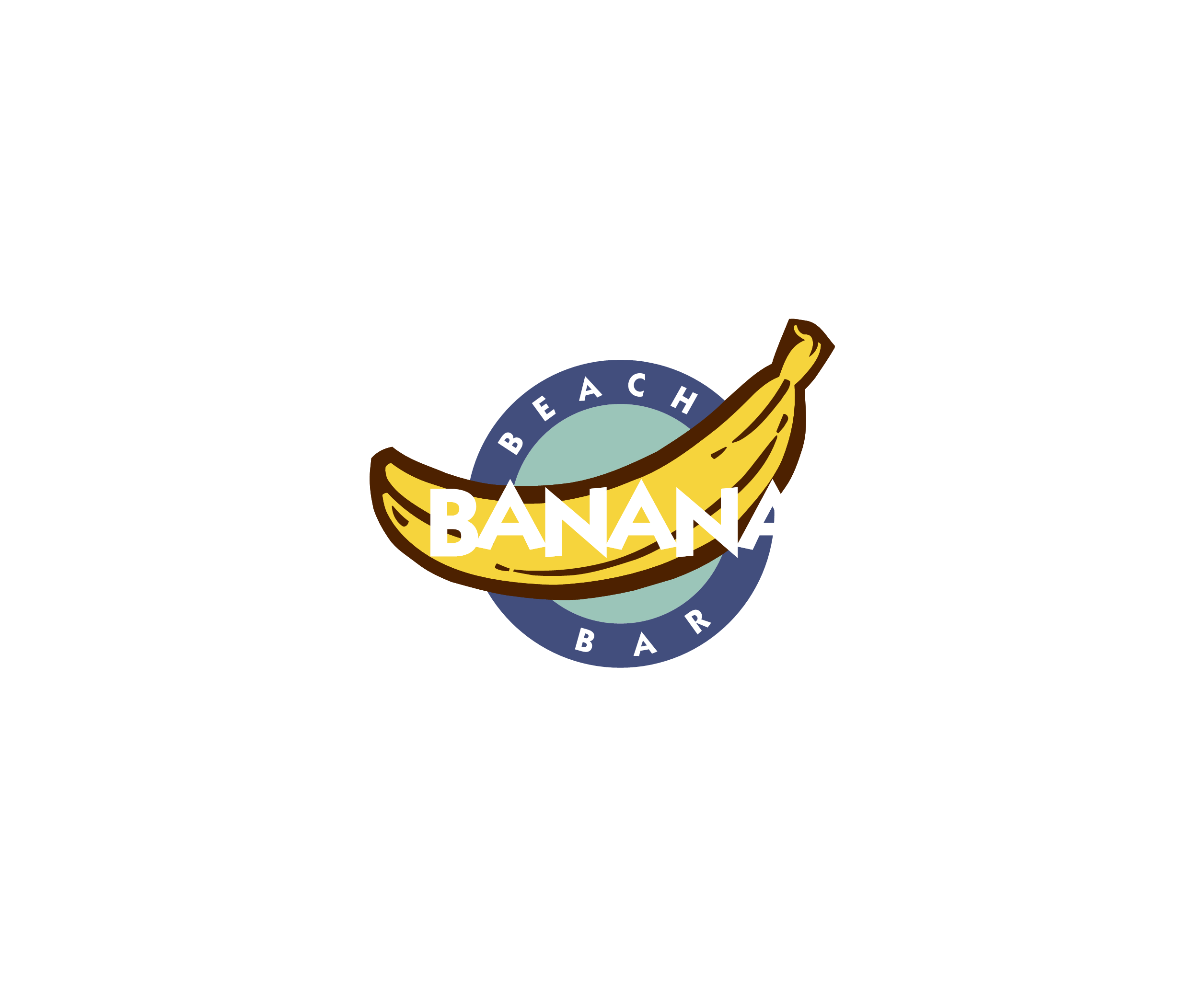 Banana Beach Bar 10690标志