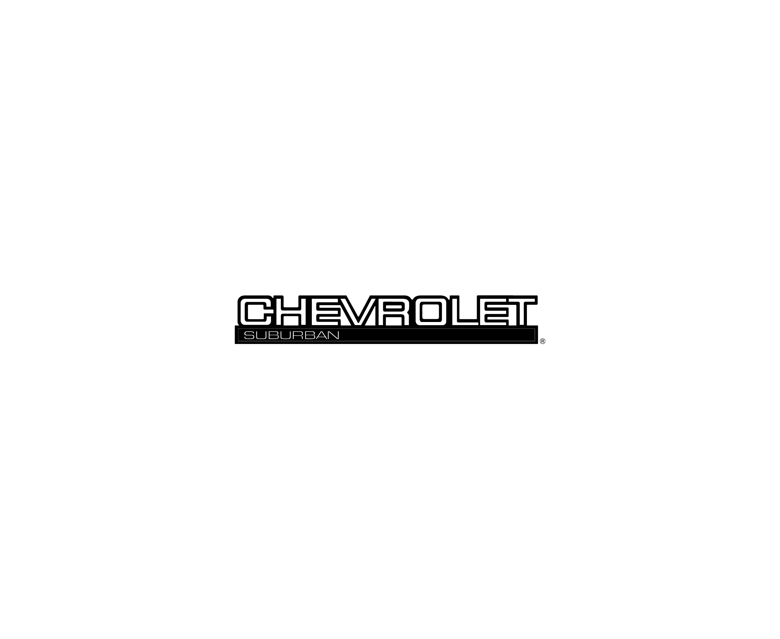 Chevrolet Suburban Logo标志