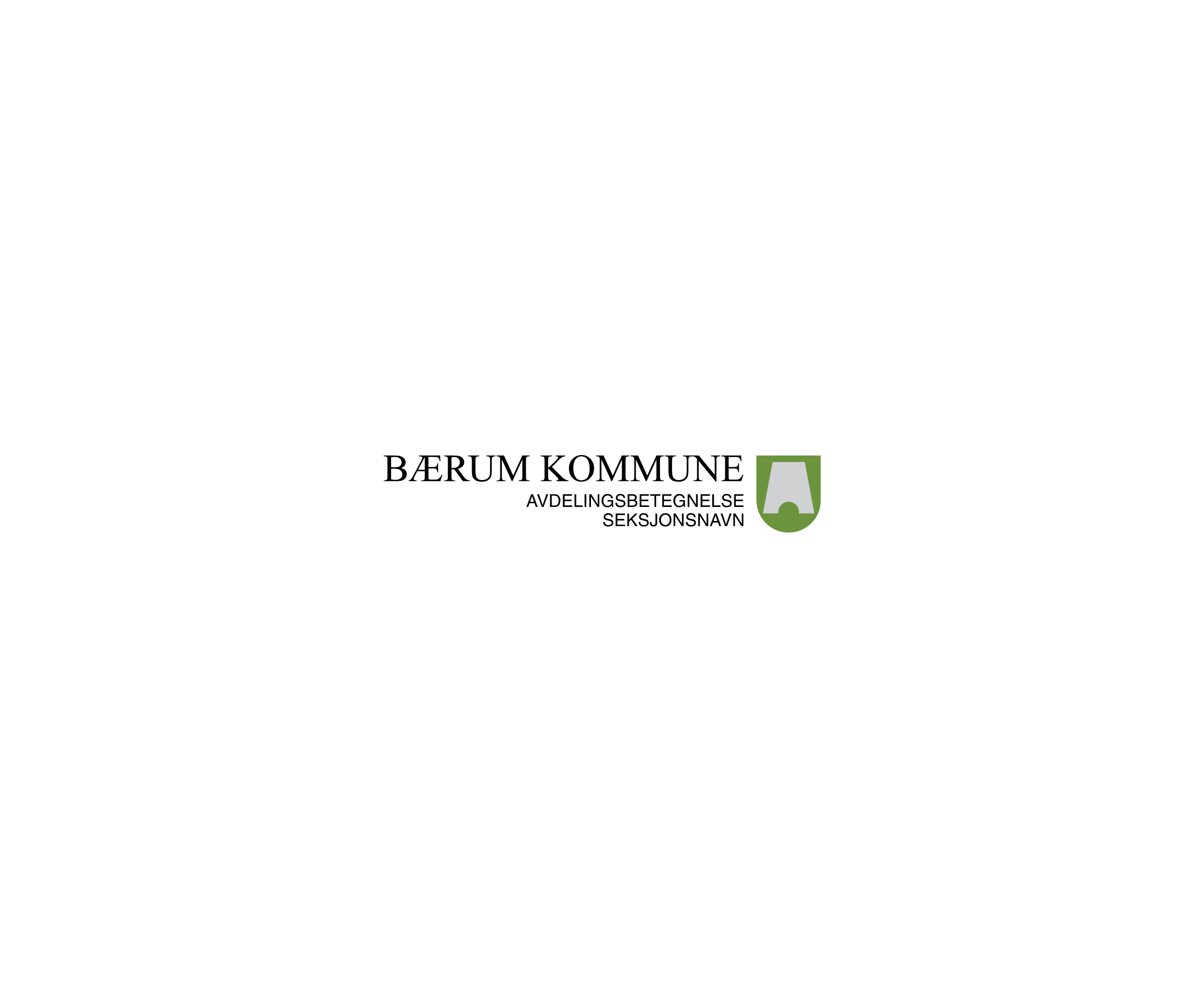 Baerum Kommune 63033标志