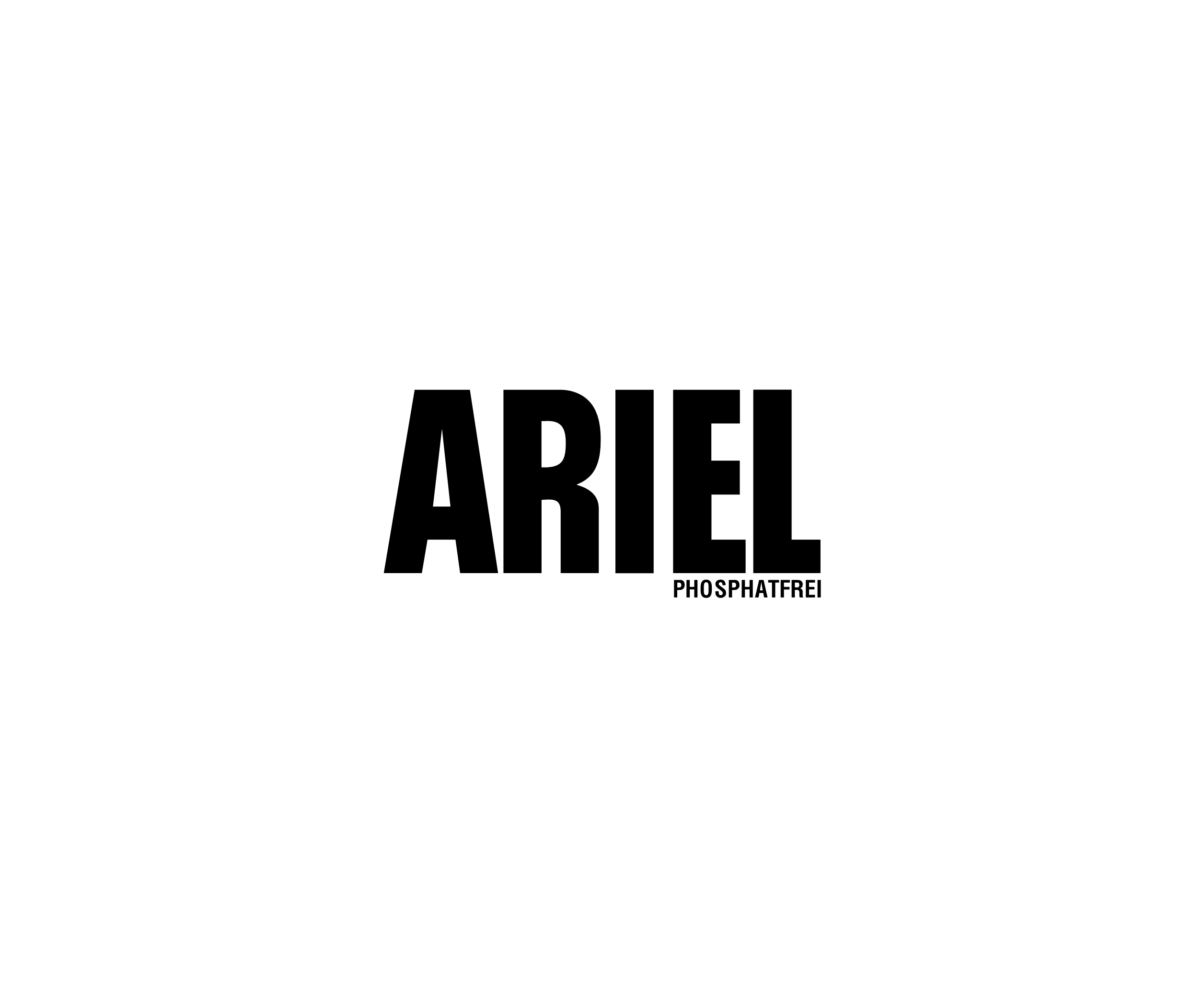 Ariel Phosphatfrei标志