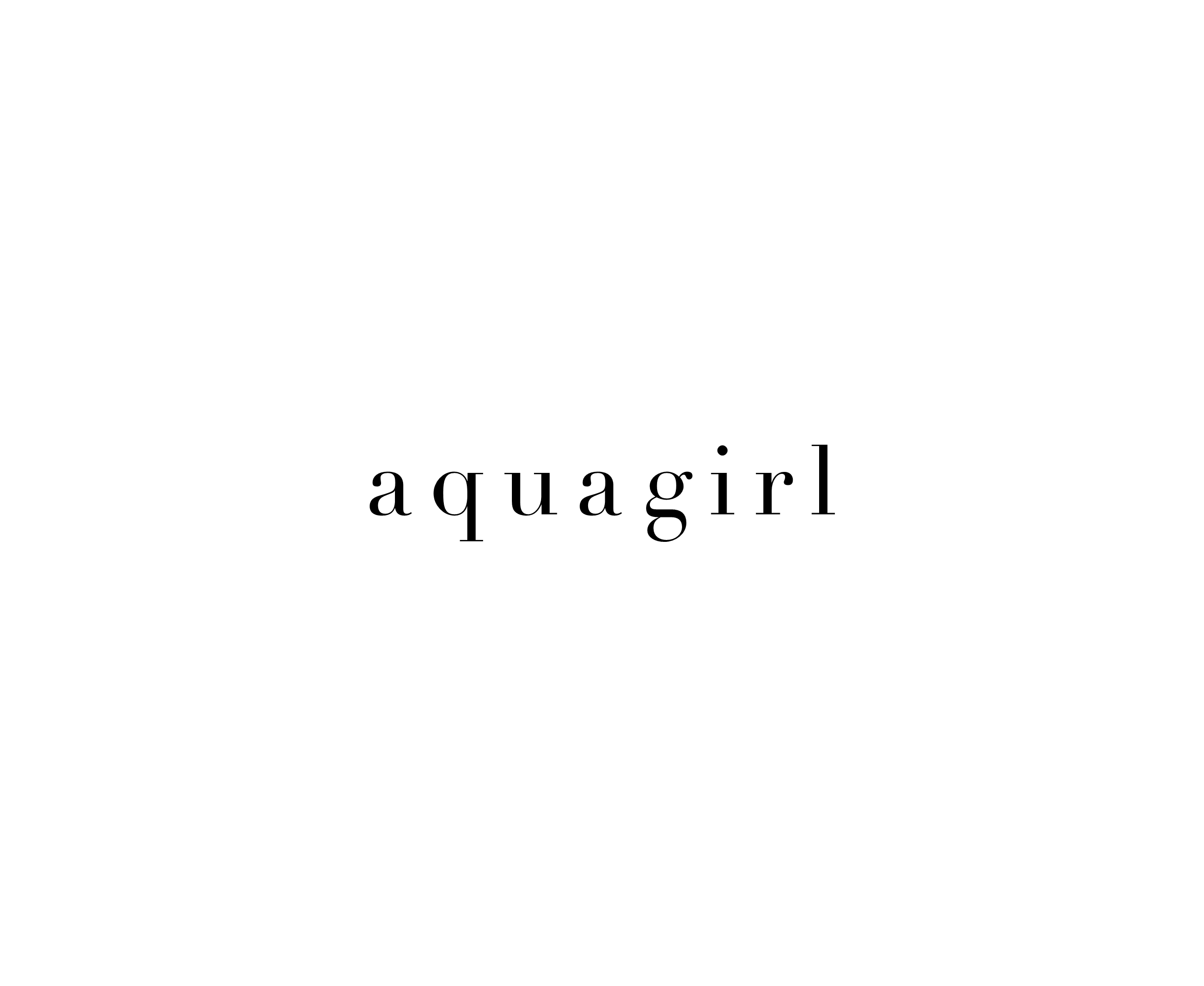 Aquagirl 25036标志
