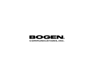 Bogen CommunicationsLOGO
