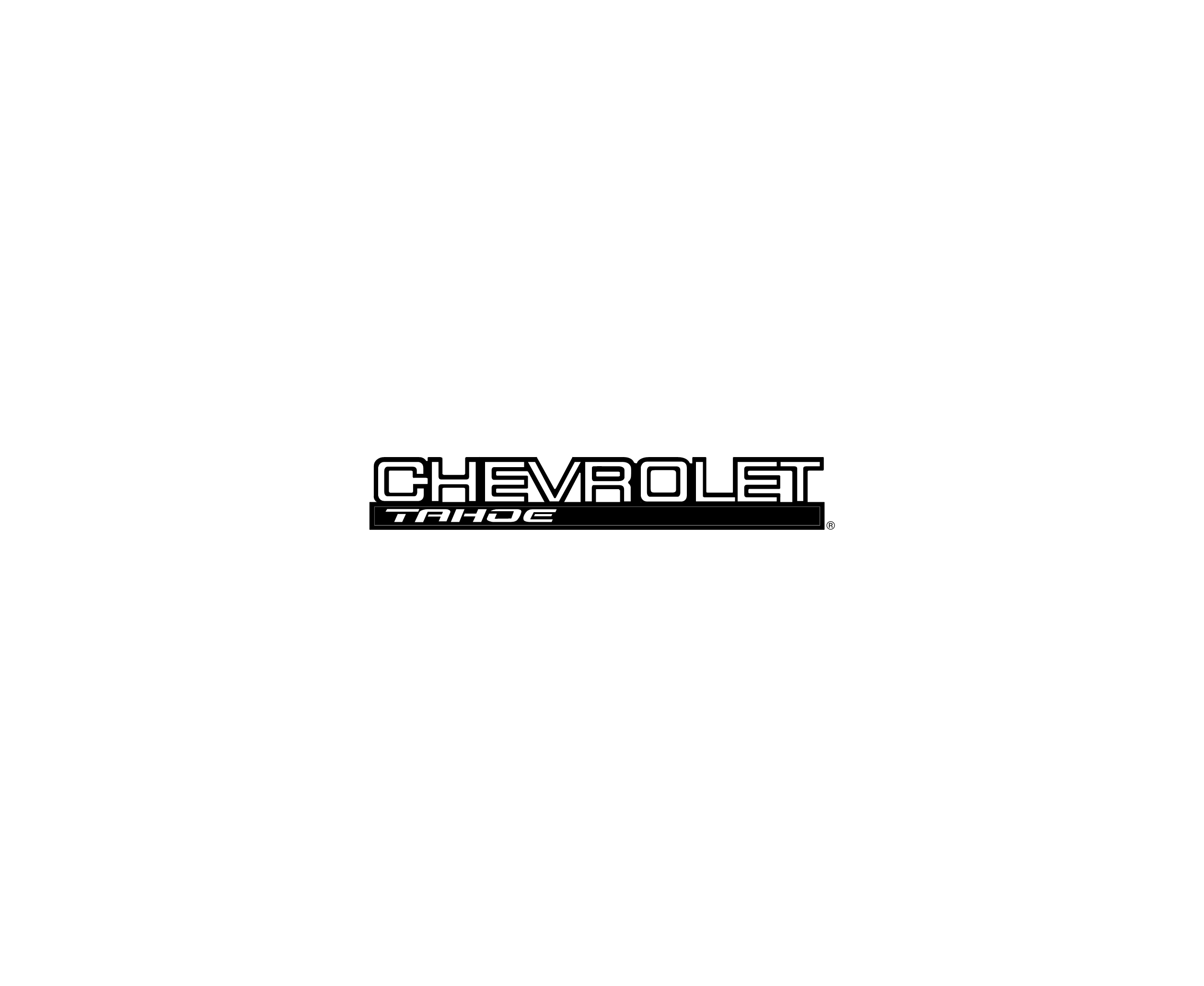 Chevrolet Tahoe标志