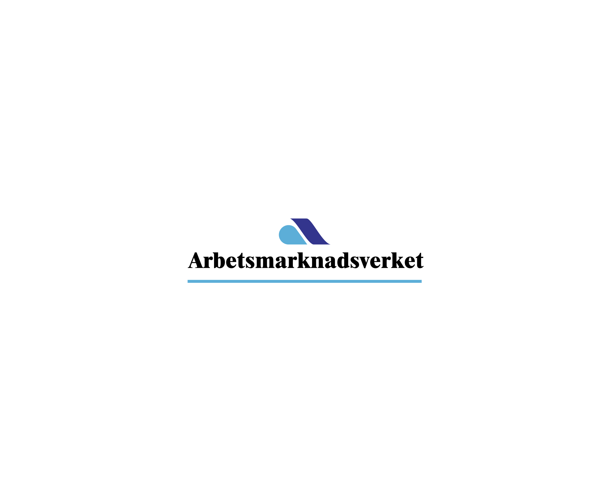 Arbetsmarknadsverket标志