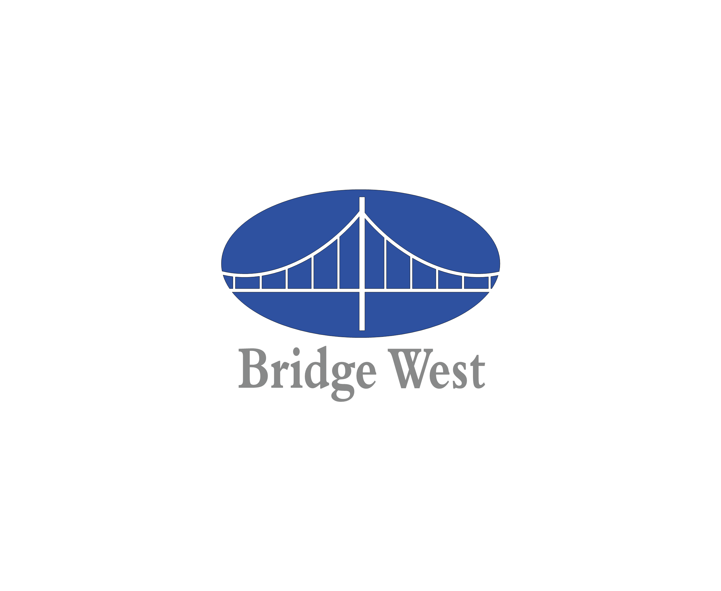 Bridge West 12455标志