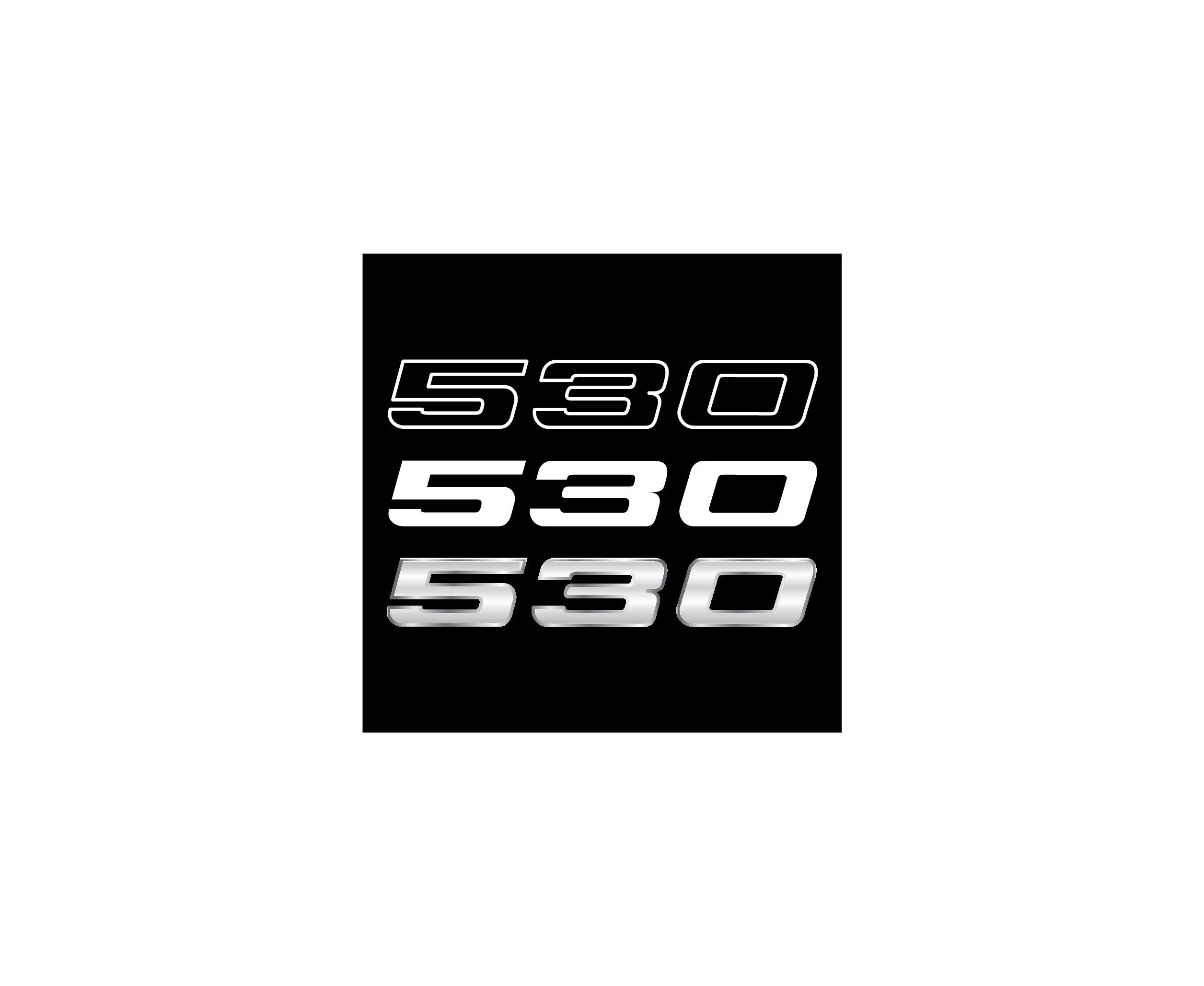 Bmw 530 84132标志