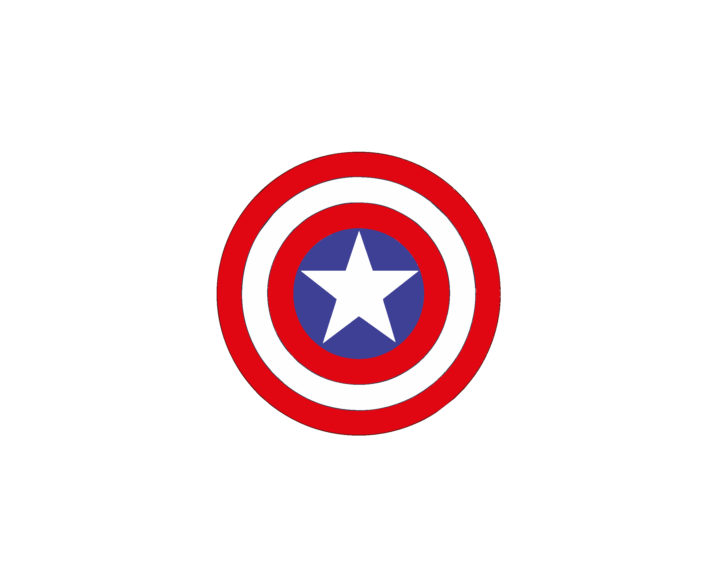 Captain America Shield标志
