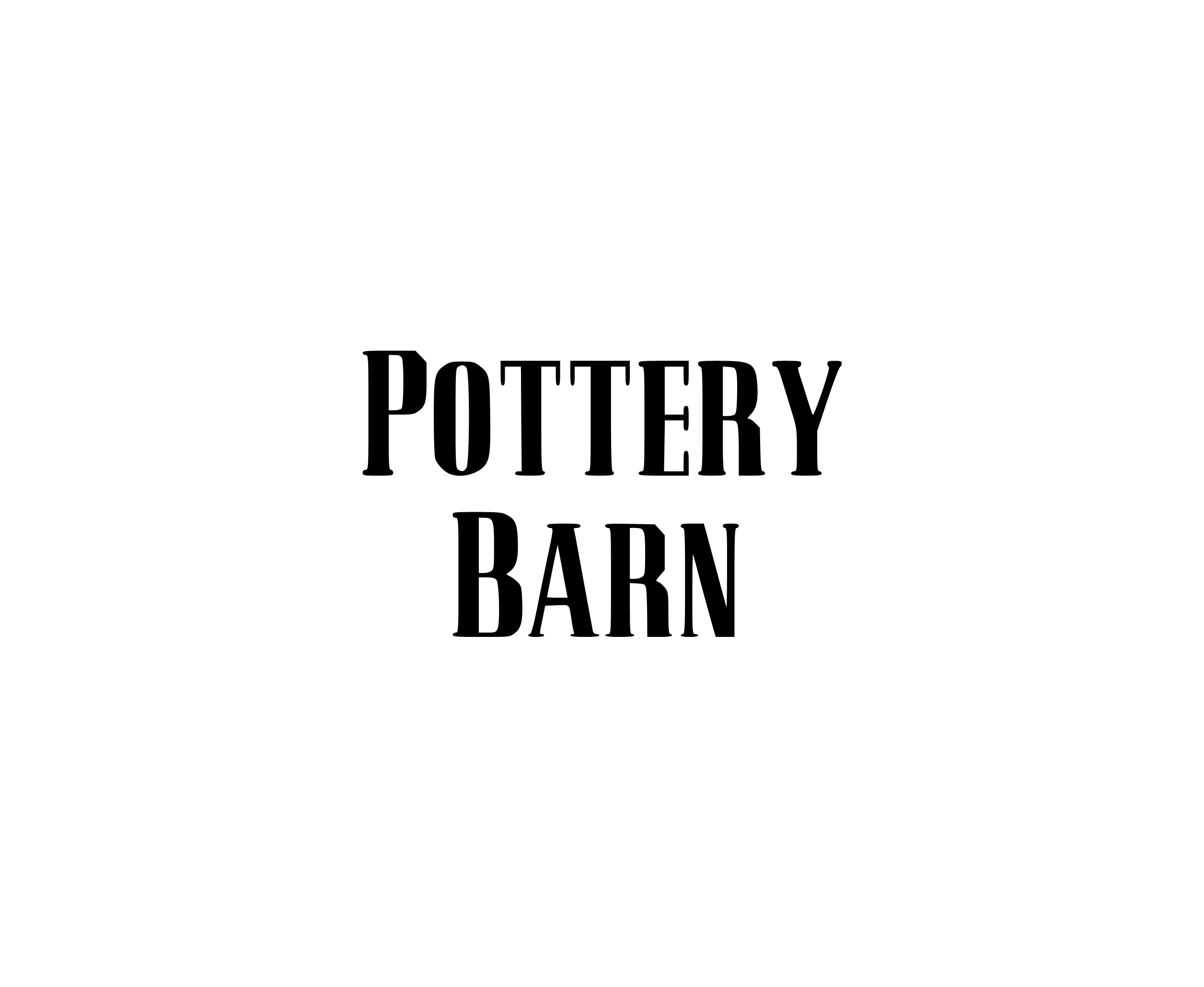 Pottery Barn标志