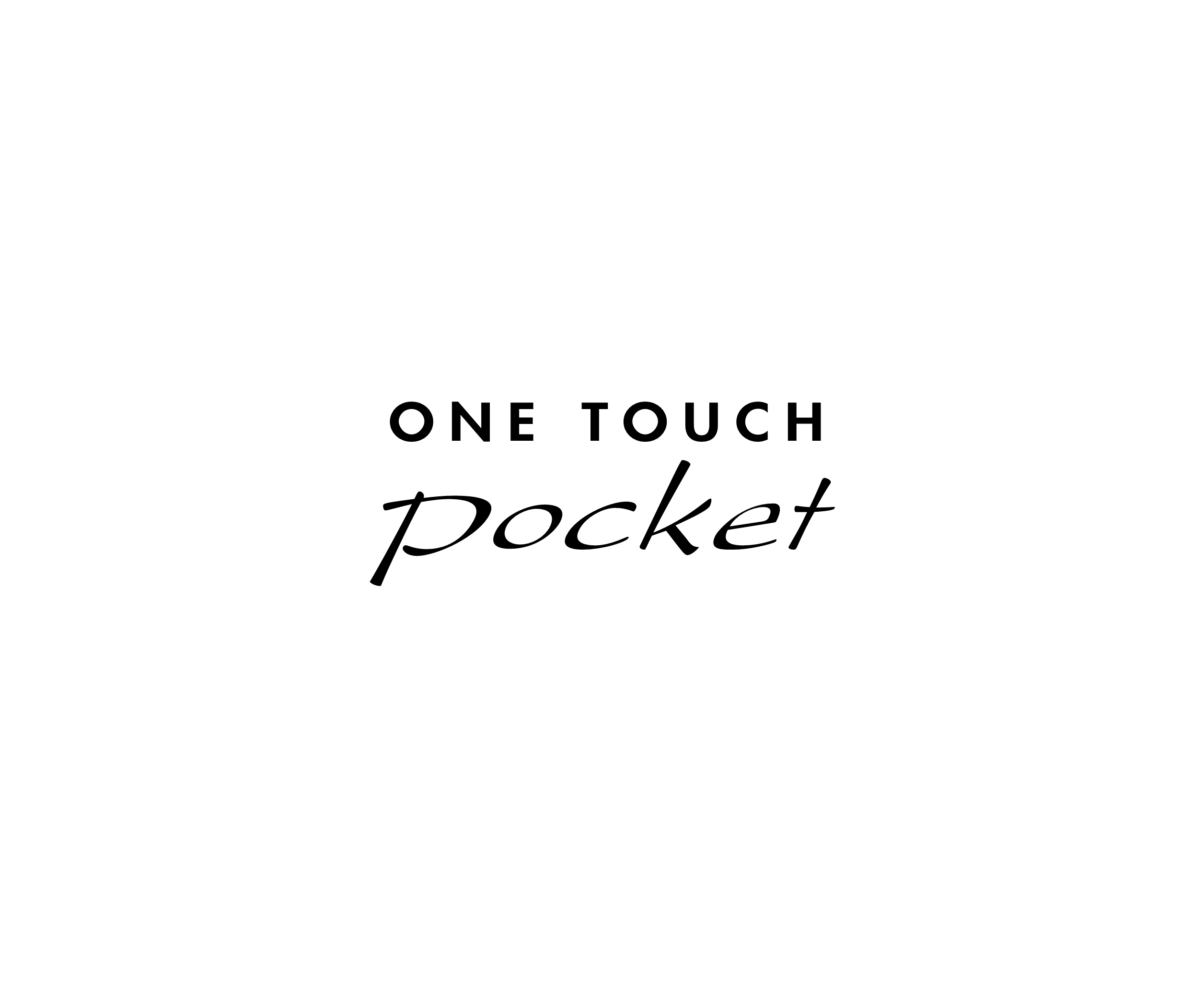 One Touch Pocket标志