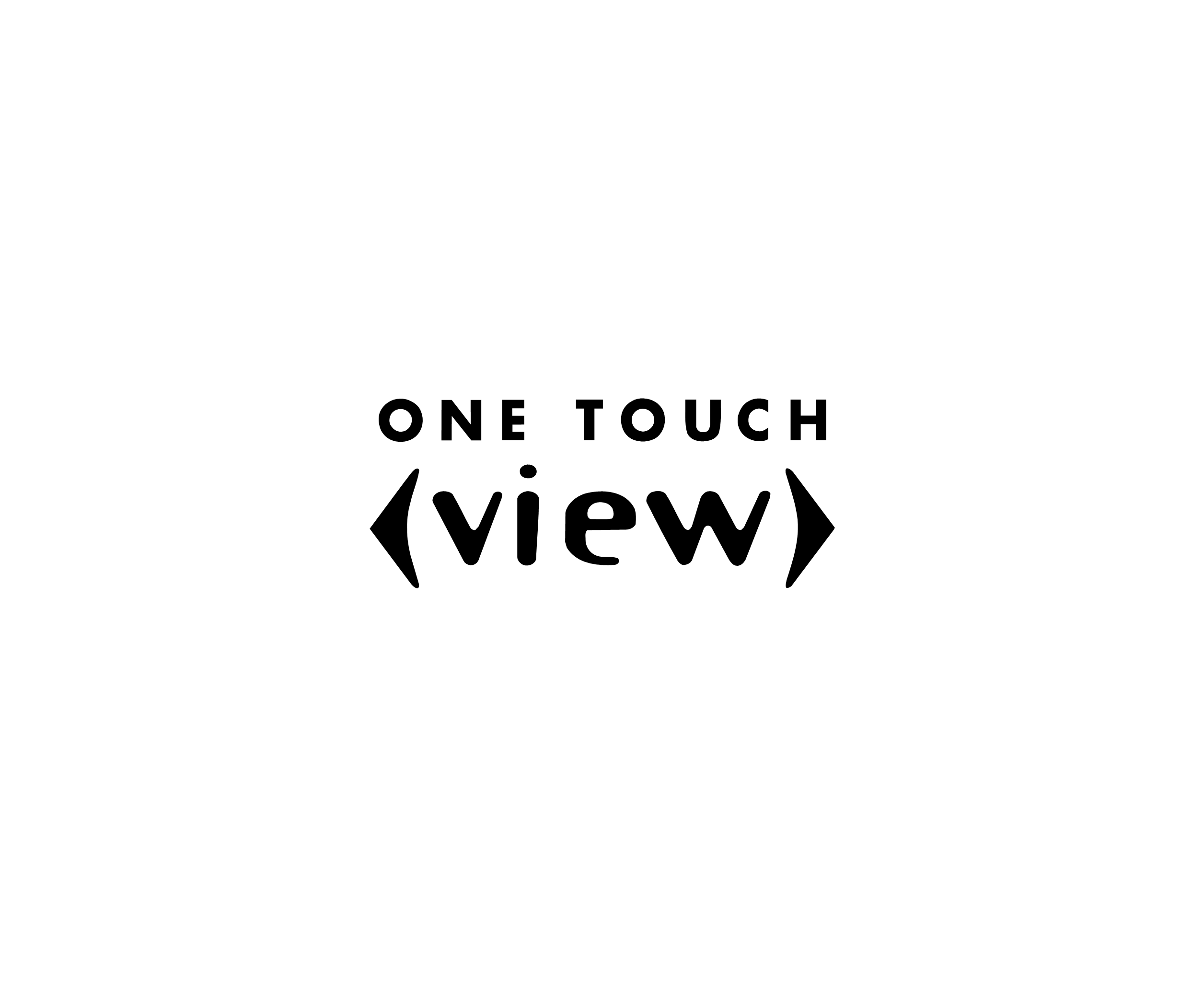 One Touch View标志