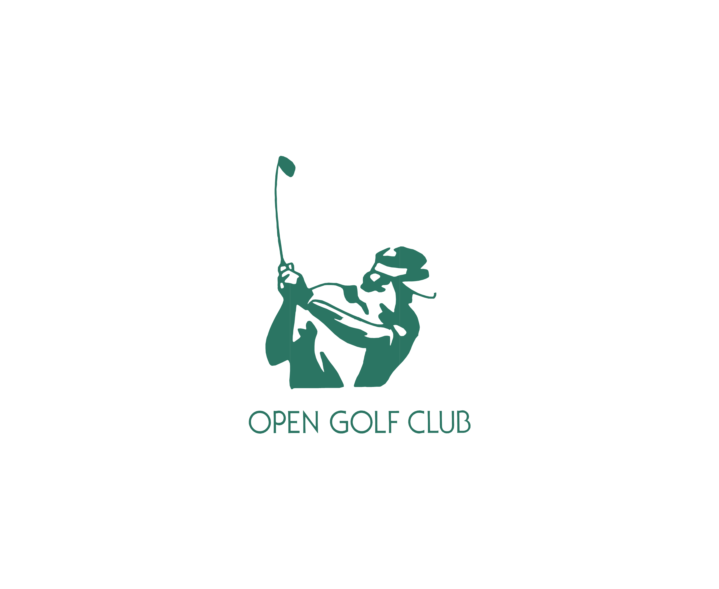 Open Golf Club标志