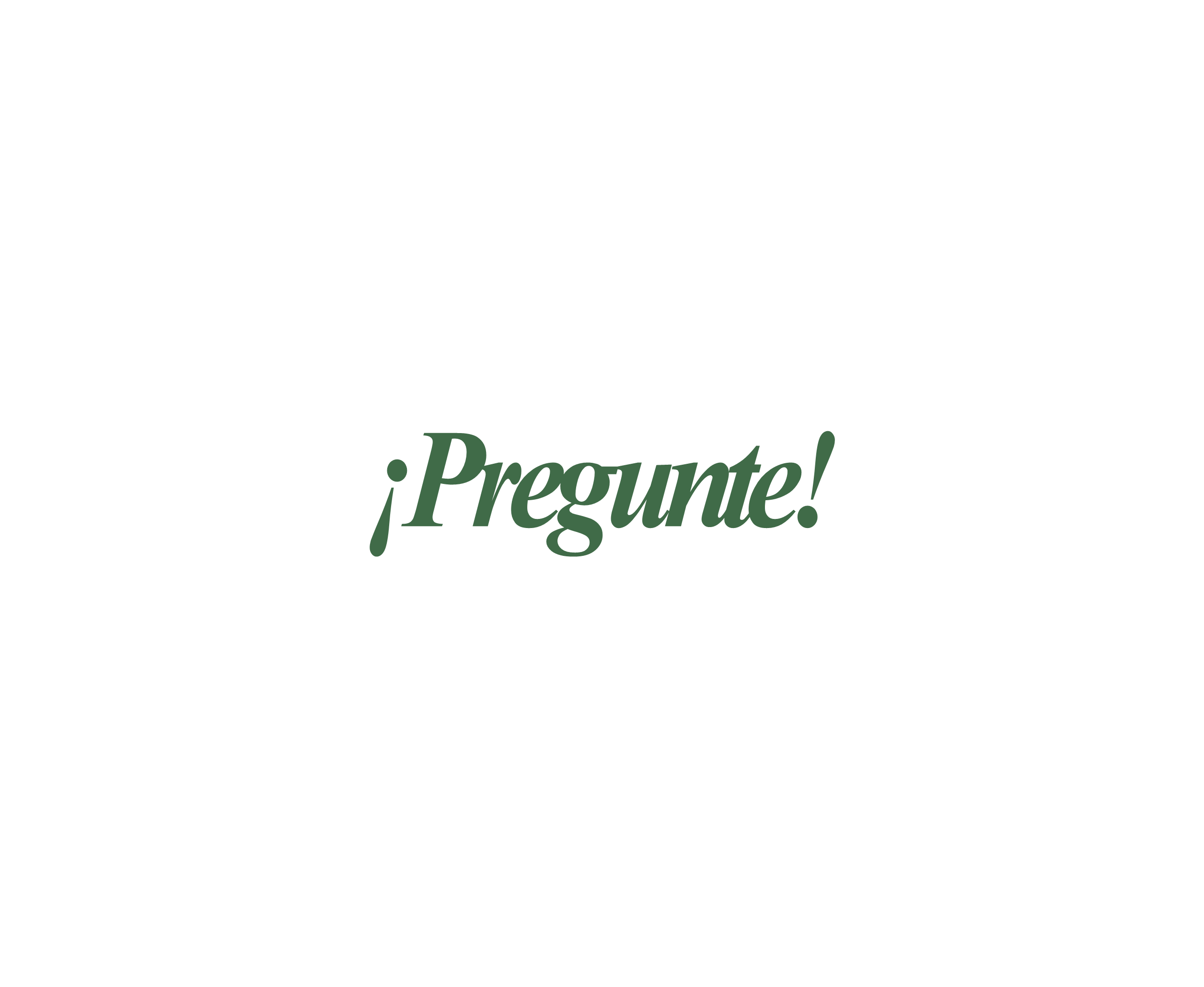 Pregunte标志