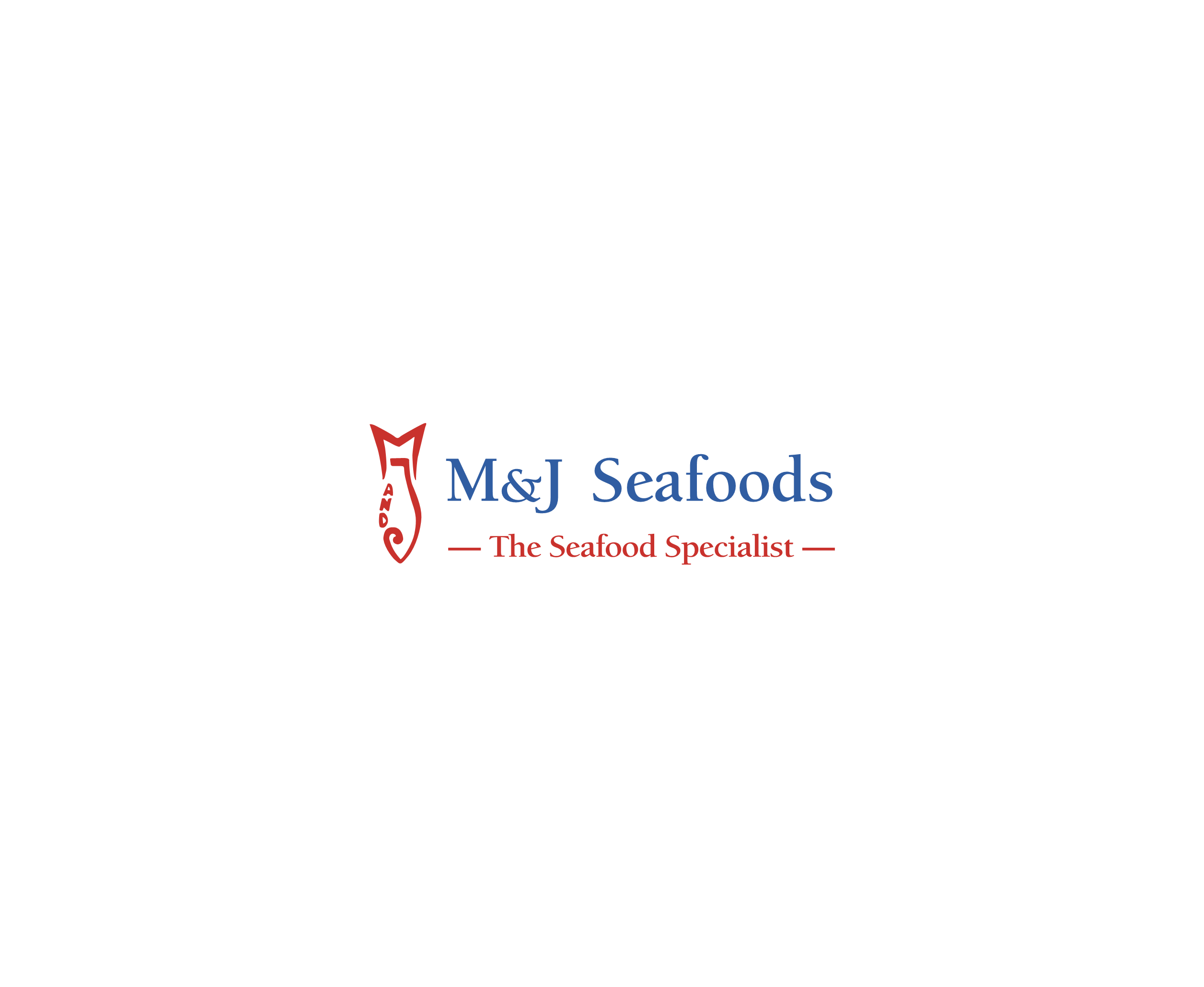 M J Seafoods标志
