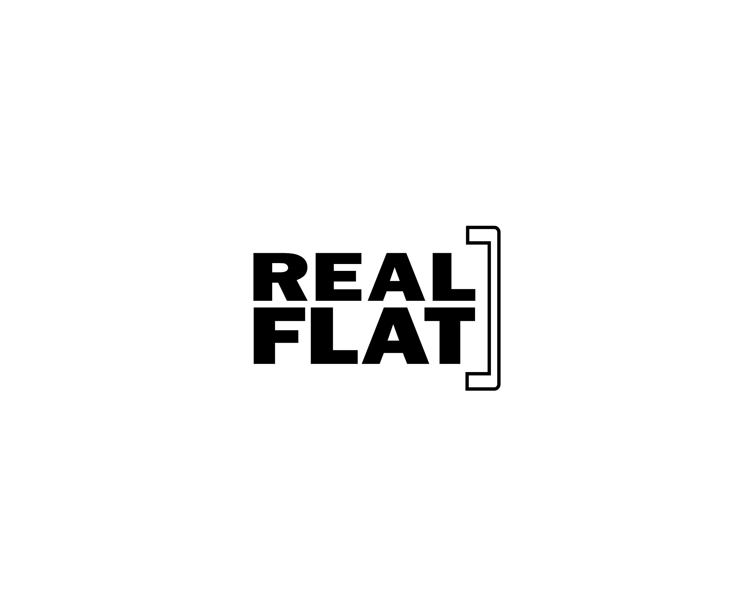 Real Flat标志