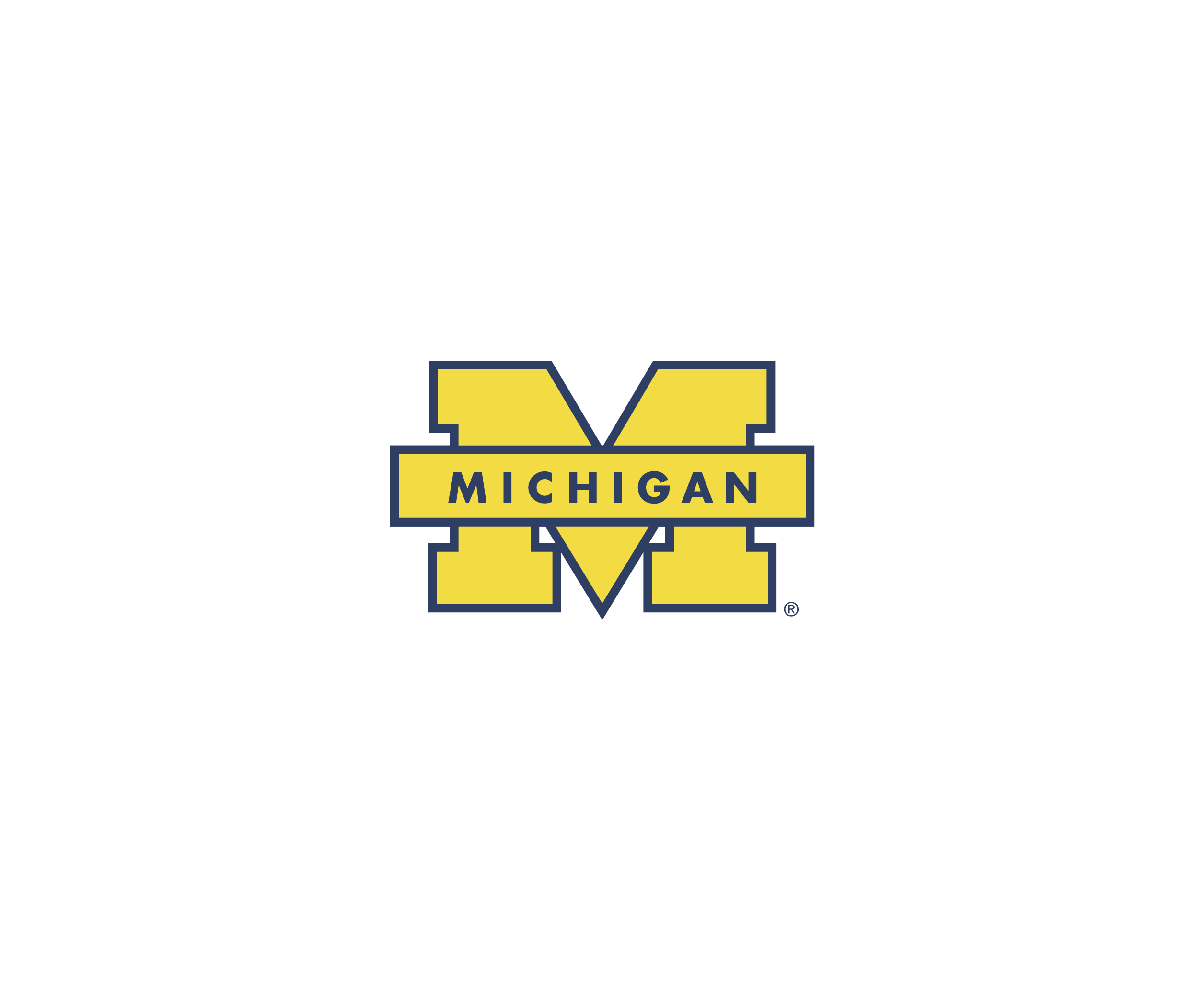 Michigan Wolverines 4标志