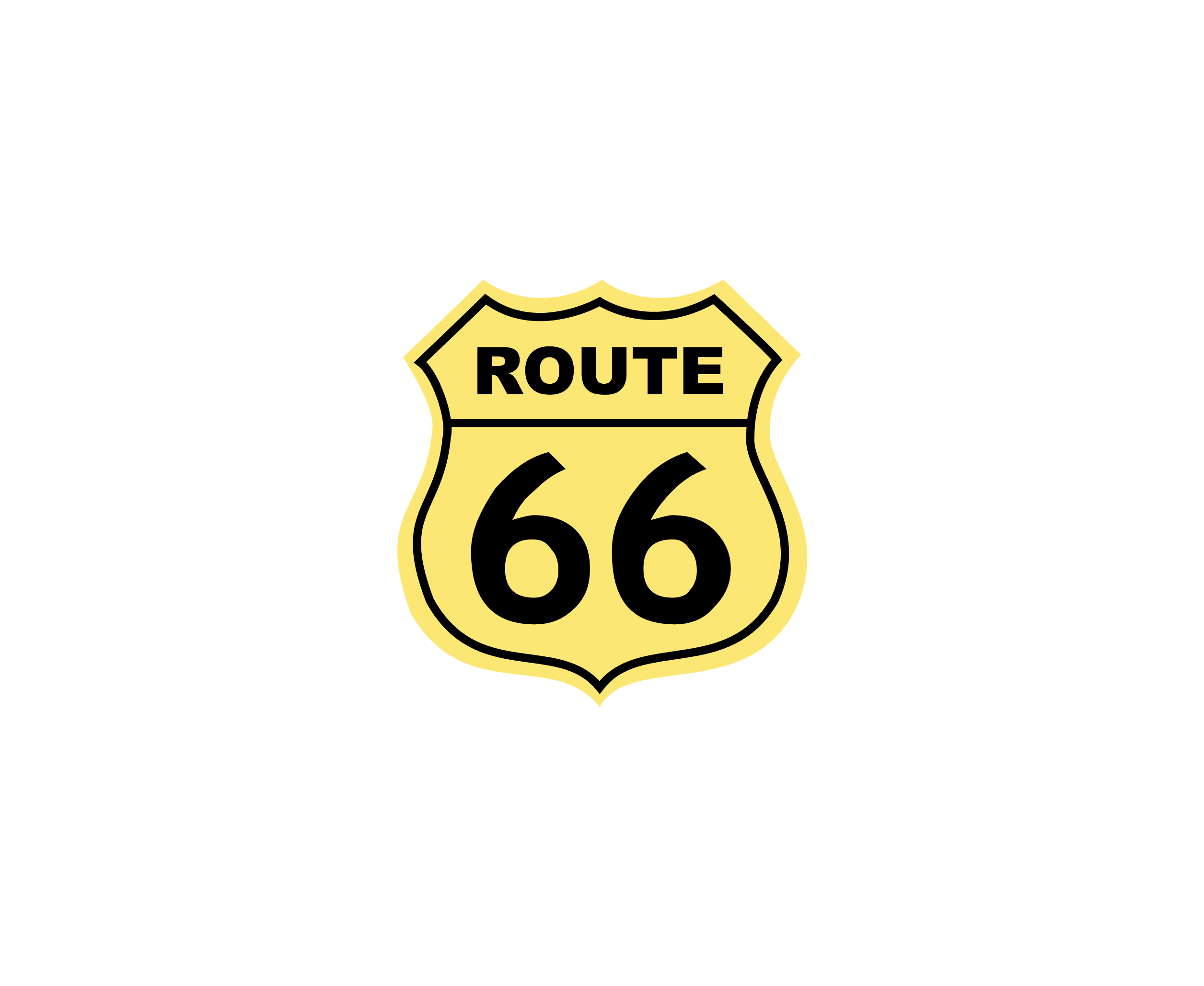 Route 66 1标志