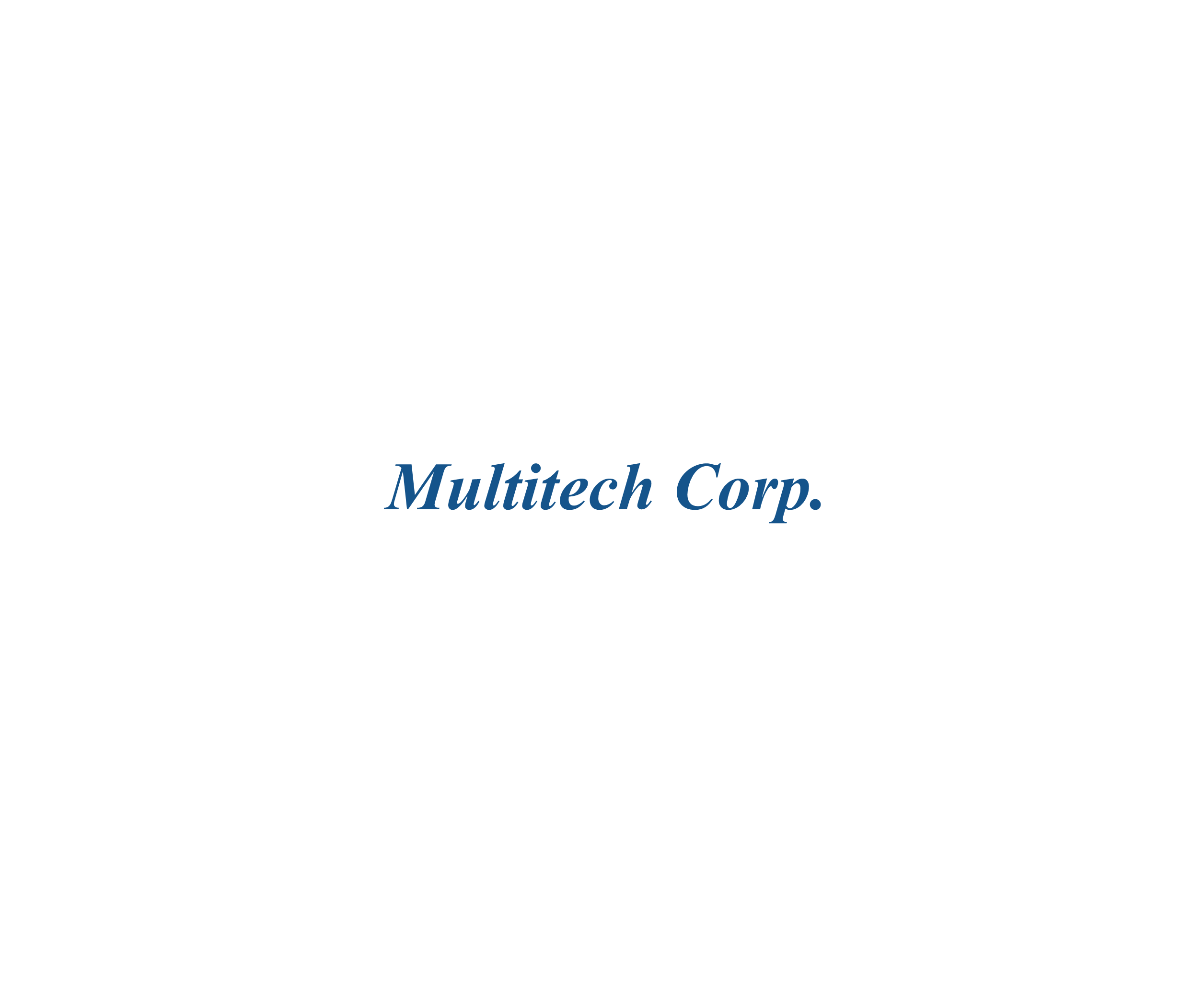 Multitech标志
