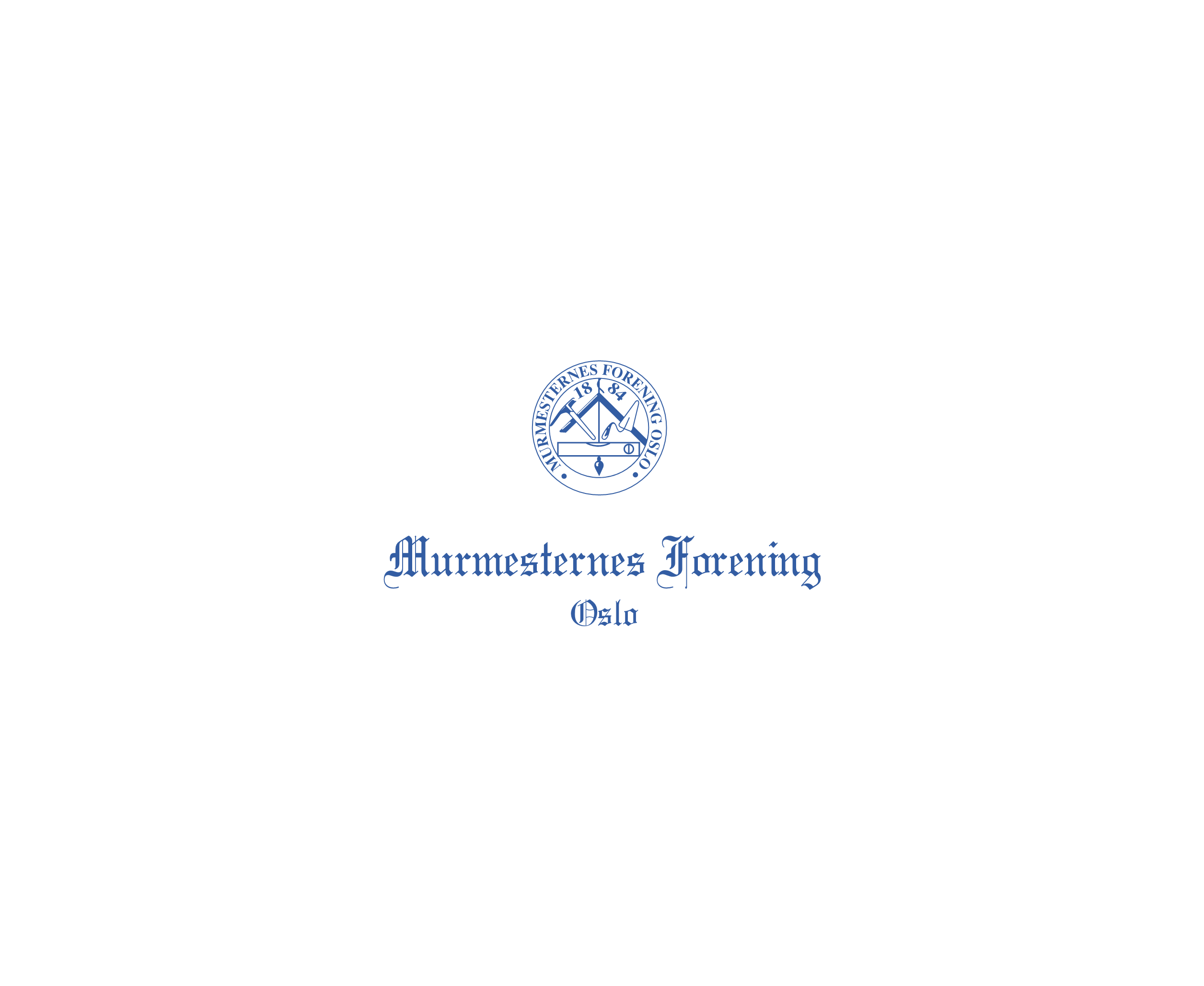 Murmesternes Forening Oslo标志