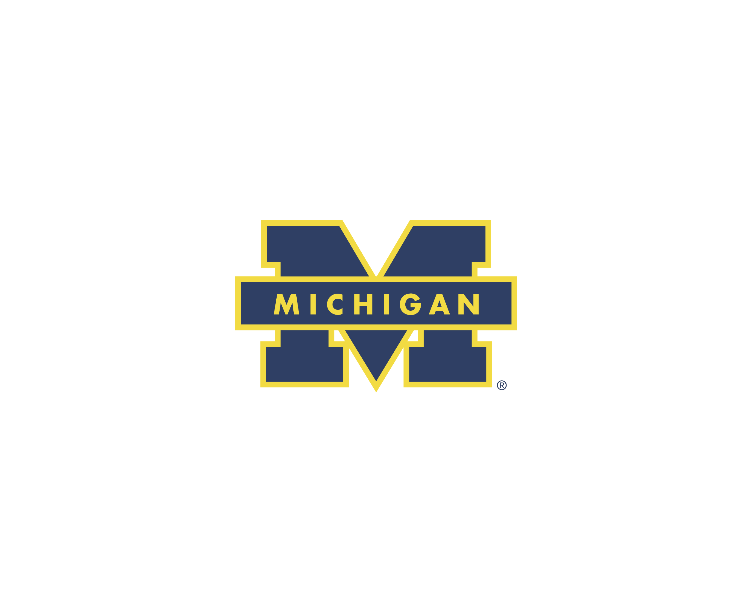 Michigan Wolverines 5标志