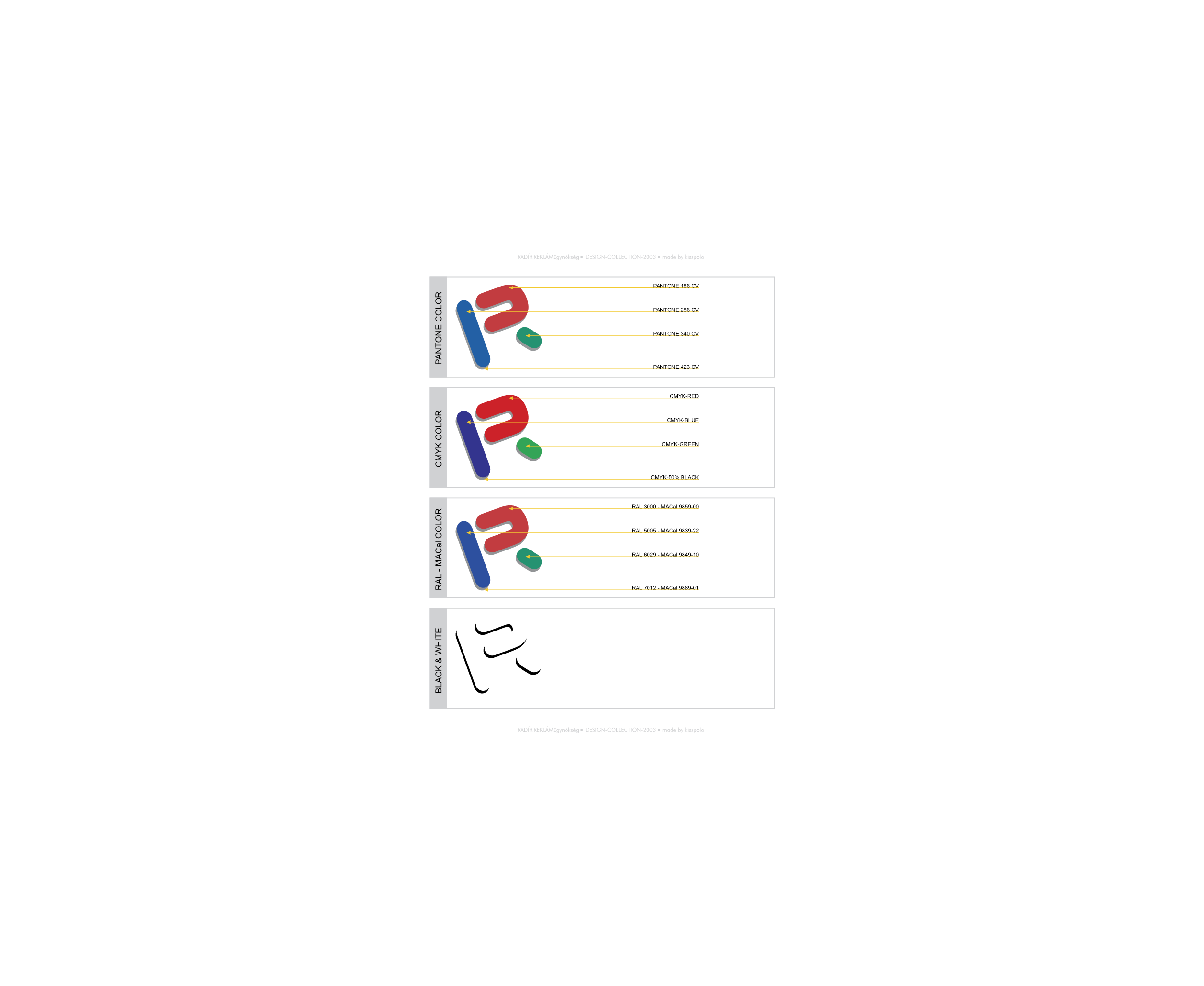 Radir Reklamugynokseg标志
