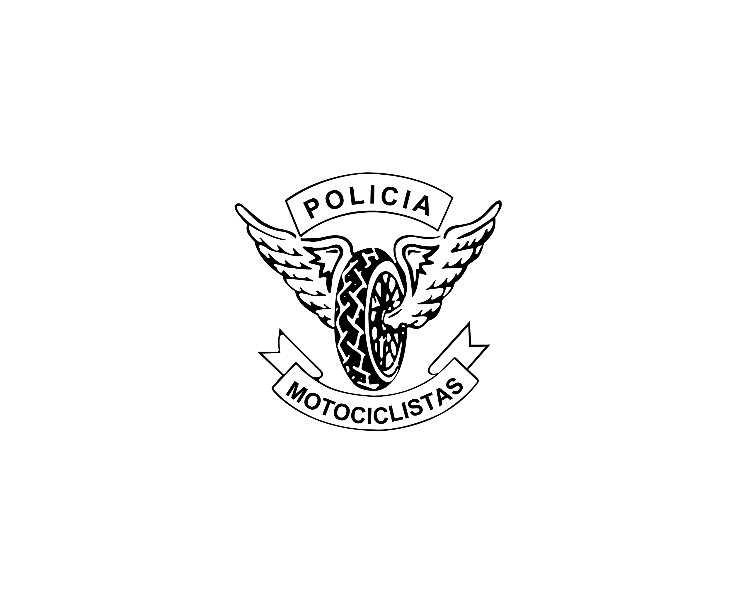 Policia Motociclistas标志