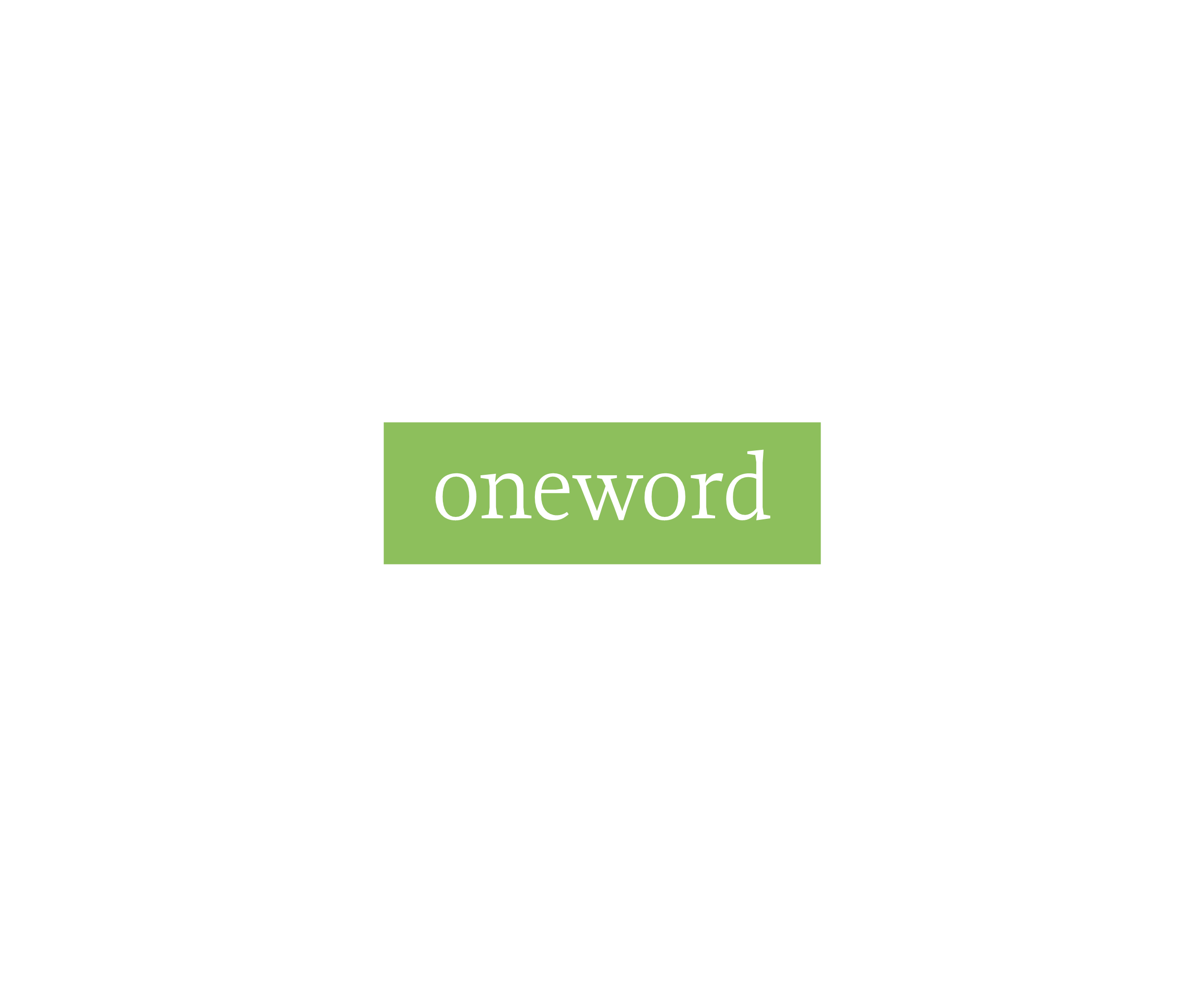 Oneword标志