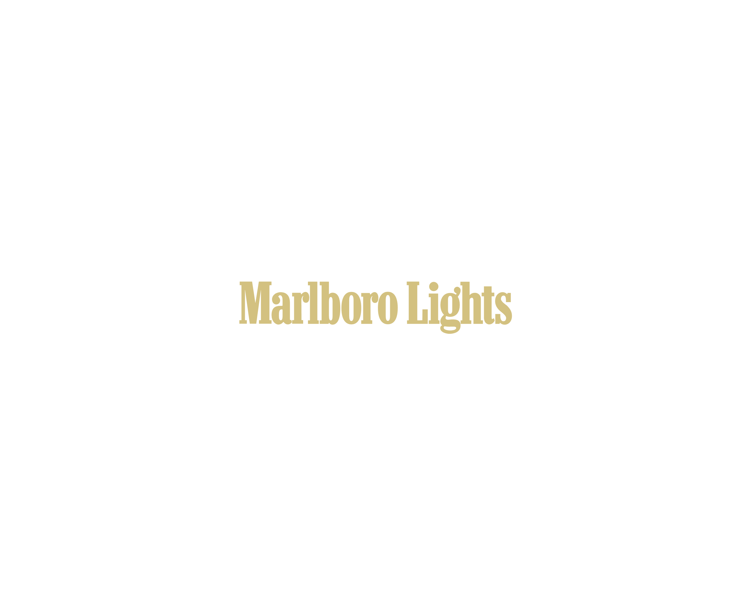 Marlboro Lights标志