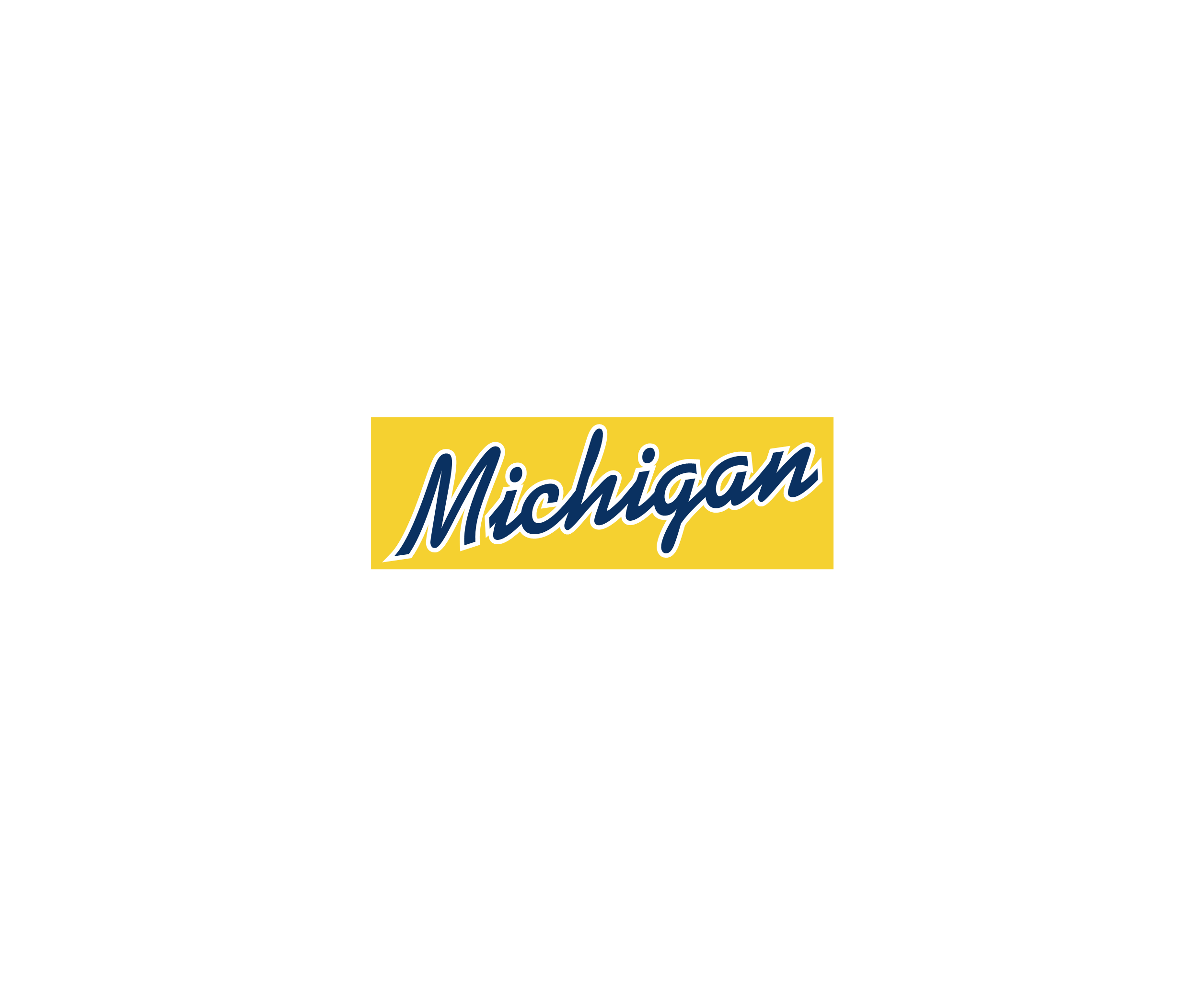 Michigan Wolverines标志