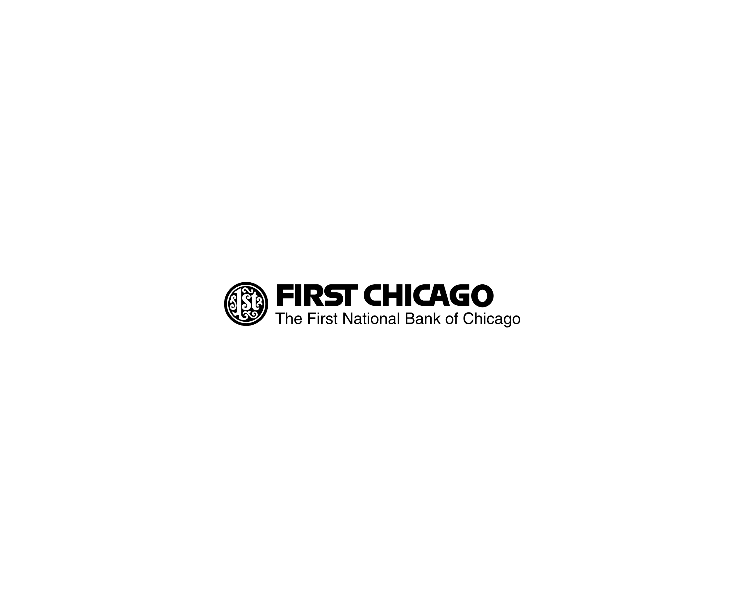 First Chicago Bank标志