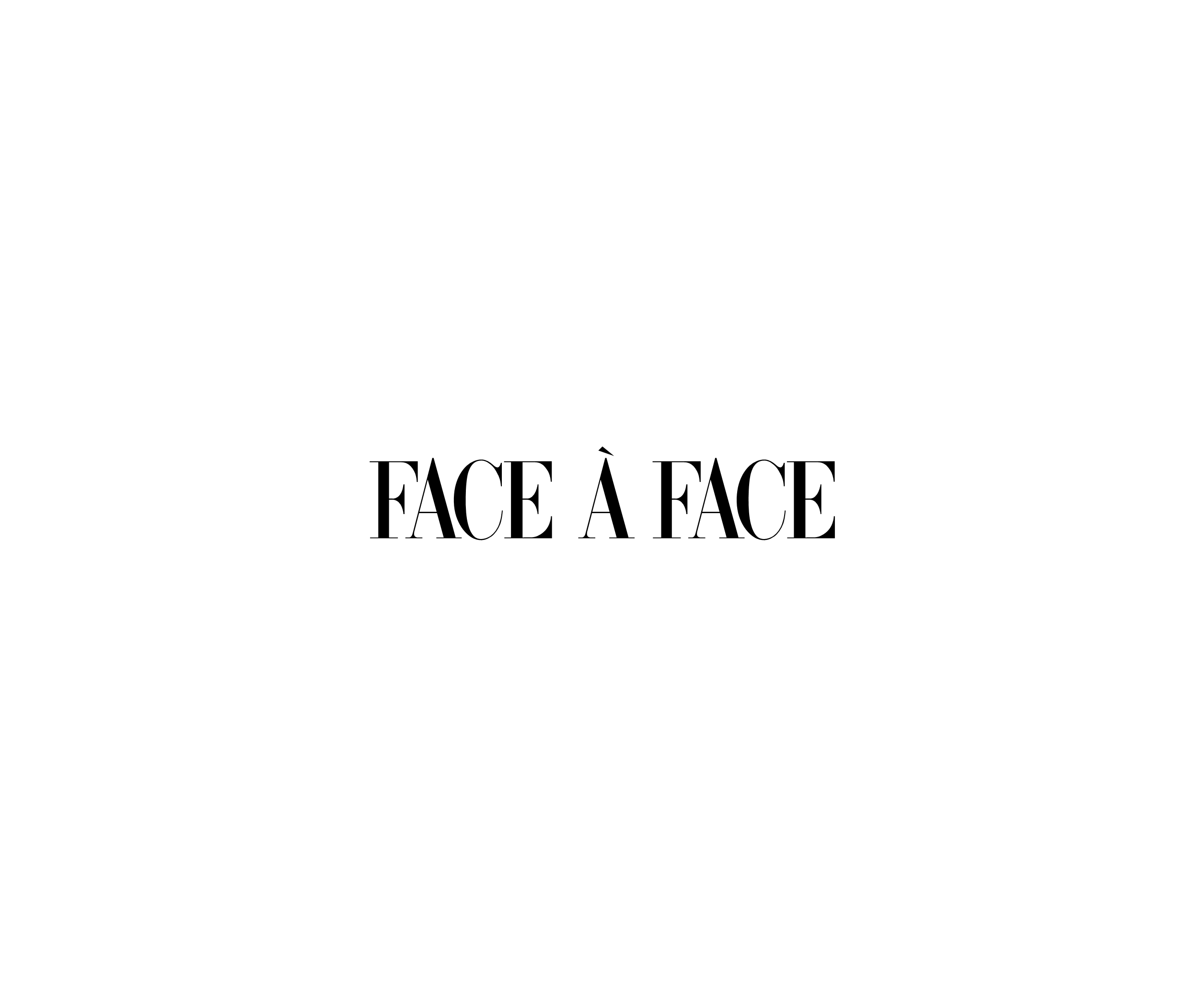 Face A Face标志