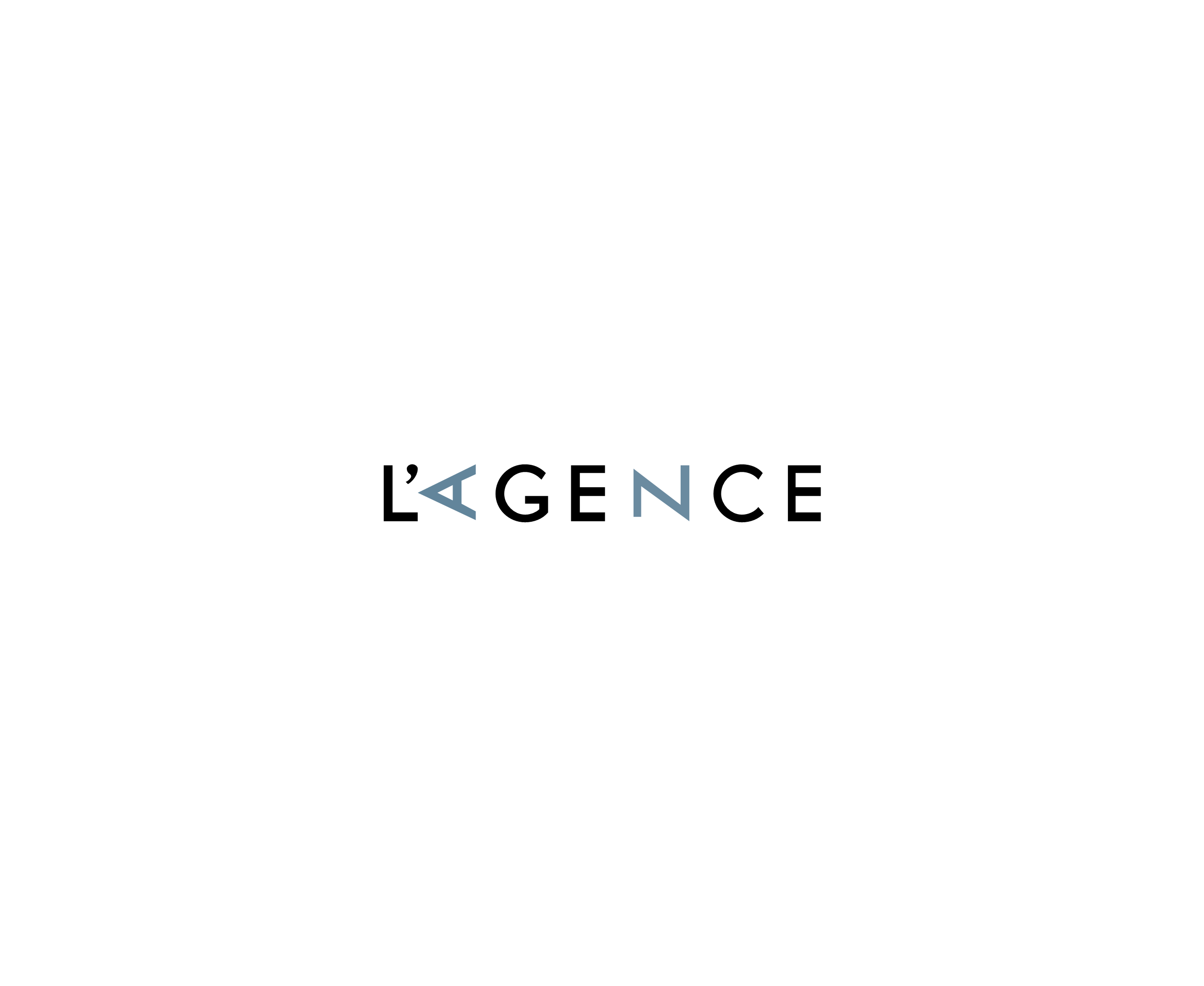 L Agence标志