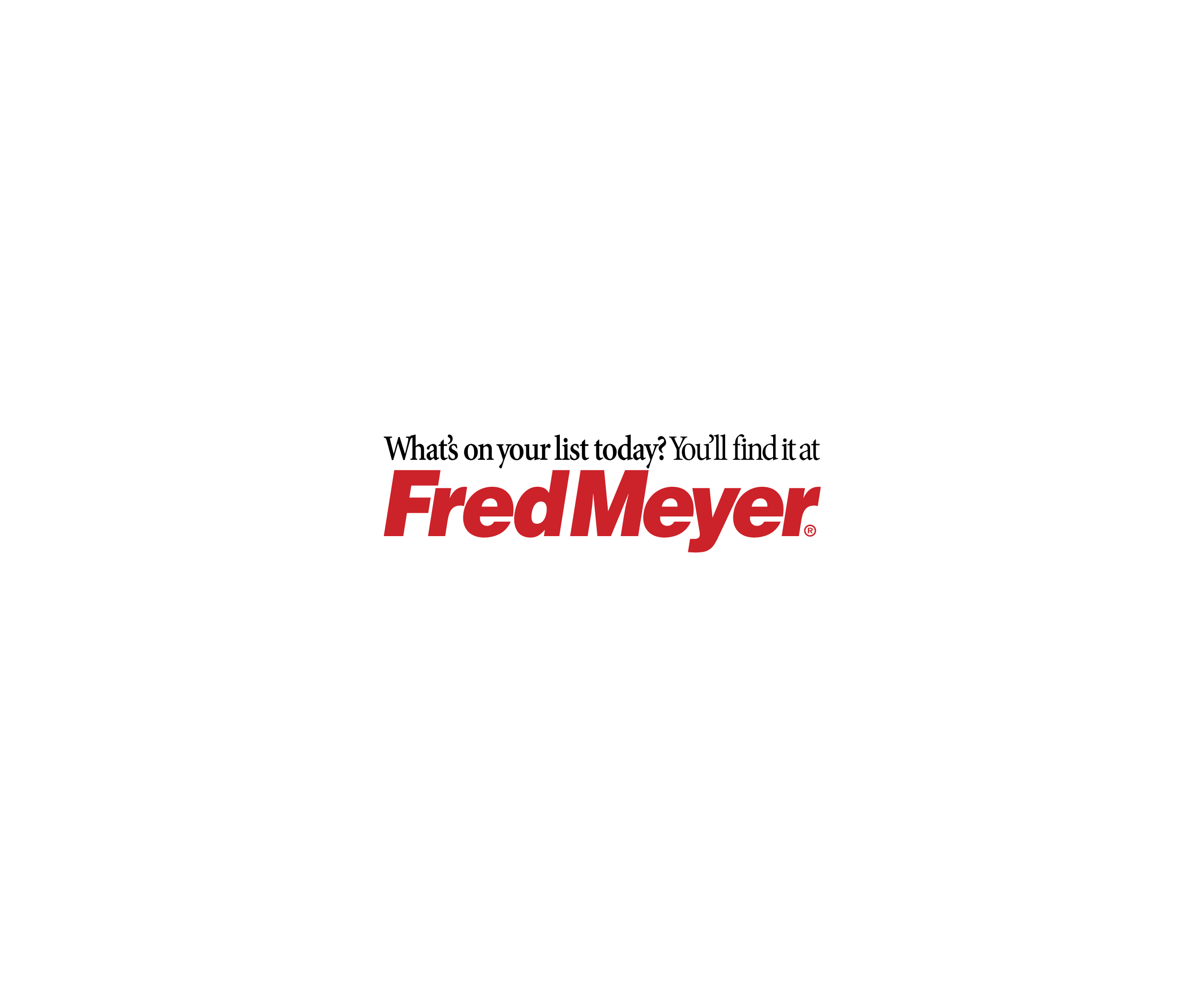 Fred Meyer标志